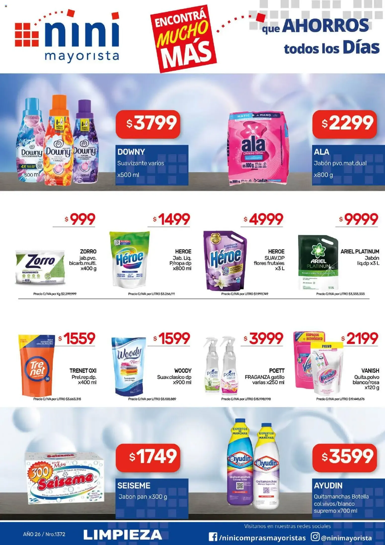 Ofertas de NINI Mayorista ofertas del 10/08/2026 - 16/08/2026 10 de agosto al 16 de agosto 2026 - Página 14 del catálogo