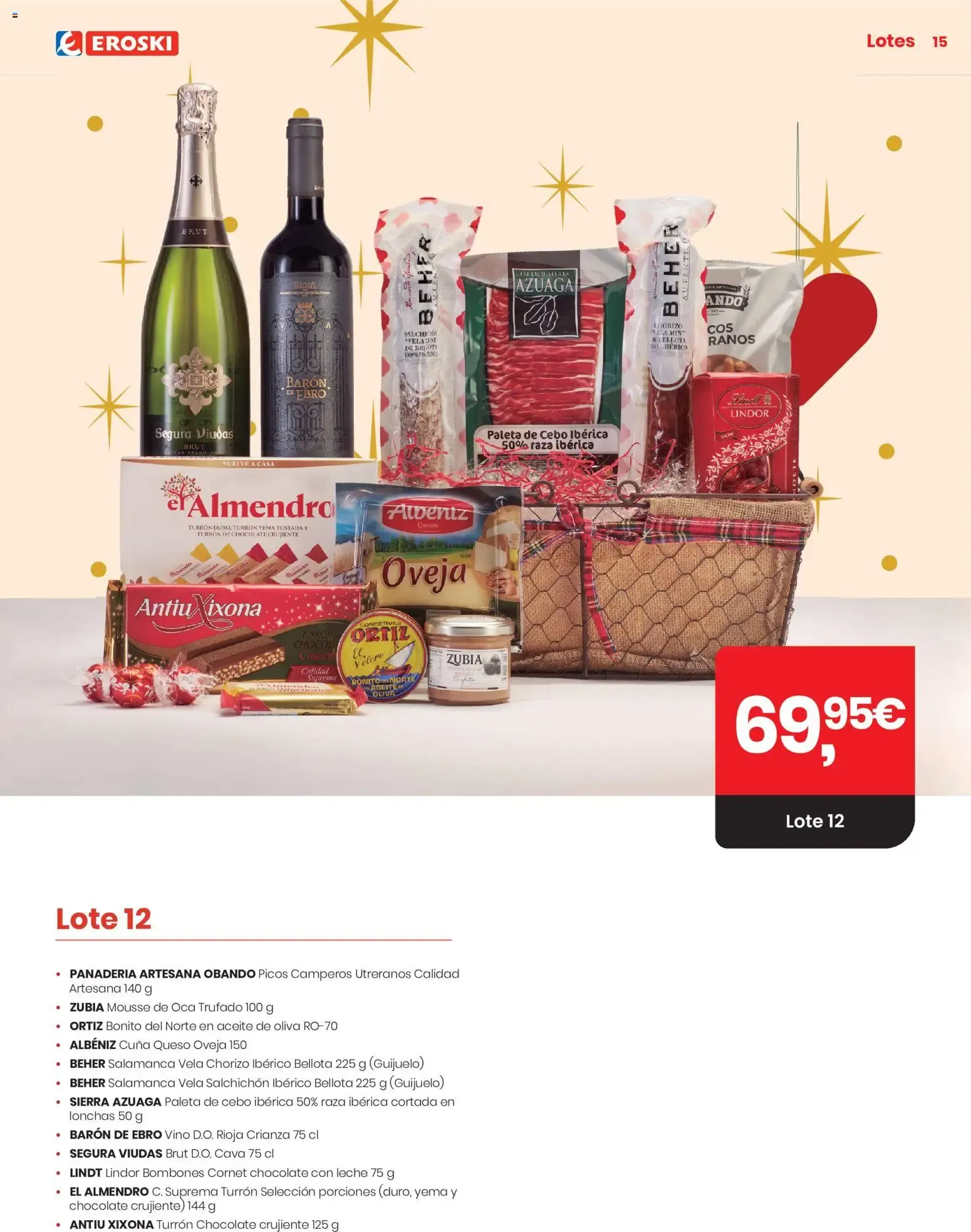 Catálogo de Eroski Navidad 2026 Lotes y Cestas 15 de octubre al 7 de enero 2027 - Página 15