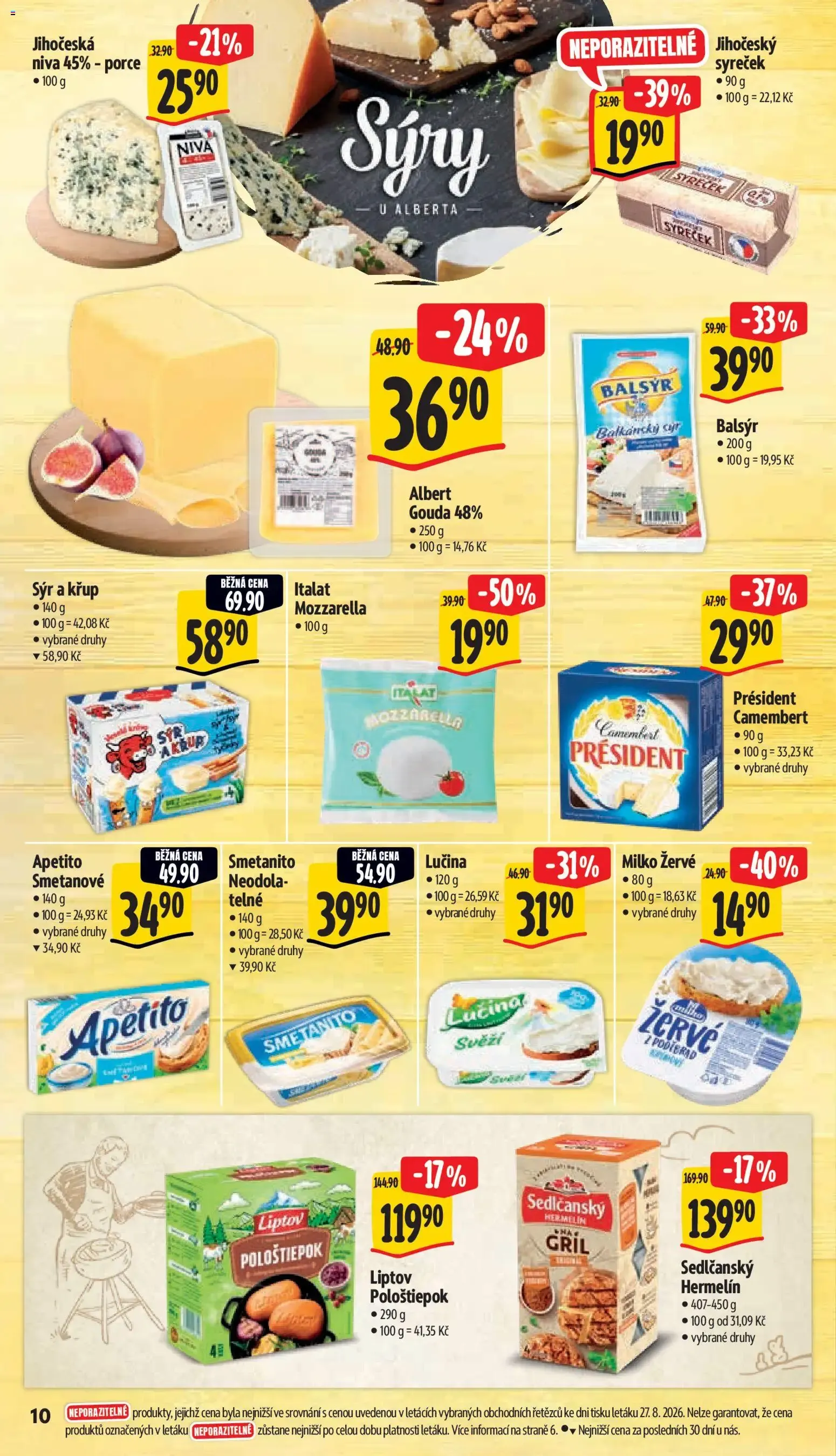 Albert leták - Supermarket od 02.09.2026 - Akční leták - 2. září 8. září 2026 - Page 18