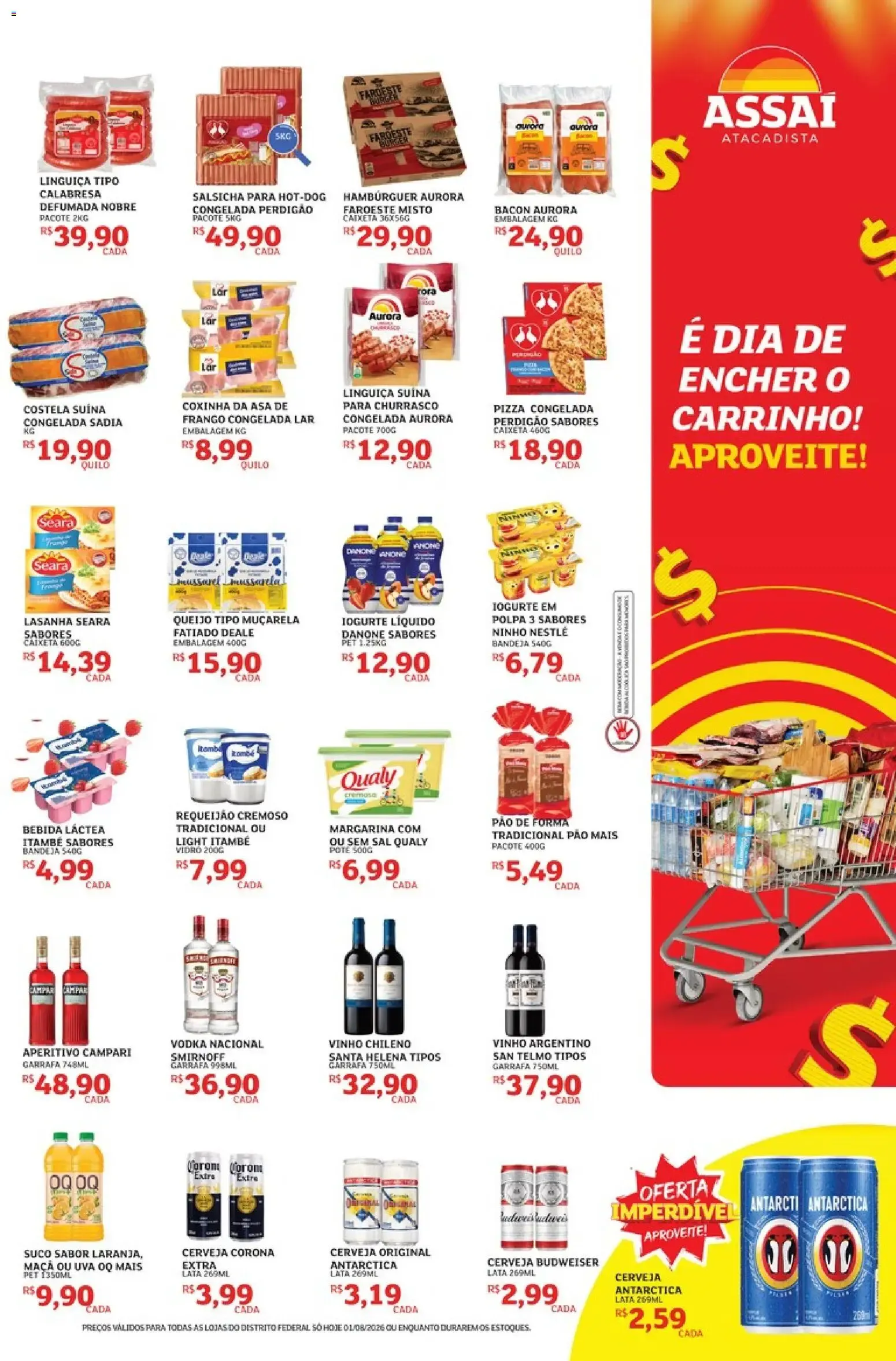 Encarte de Assaí Atacadista ofertas - DF de 01/08/2026 | Promoções Online 1 de agosto até 1 de agosto 2026 - Pagina 3