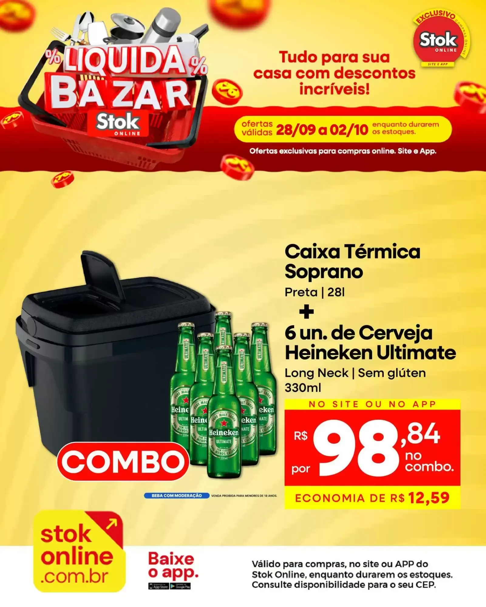 Encarte de Liquida Bazar Stok Online 28 de setembro até 2 de outubro 2026 - Pagina 2