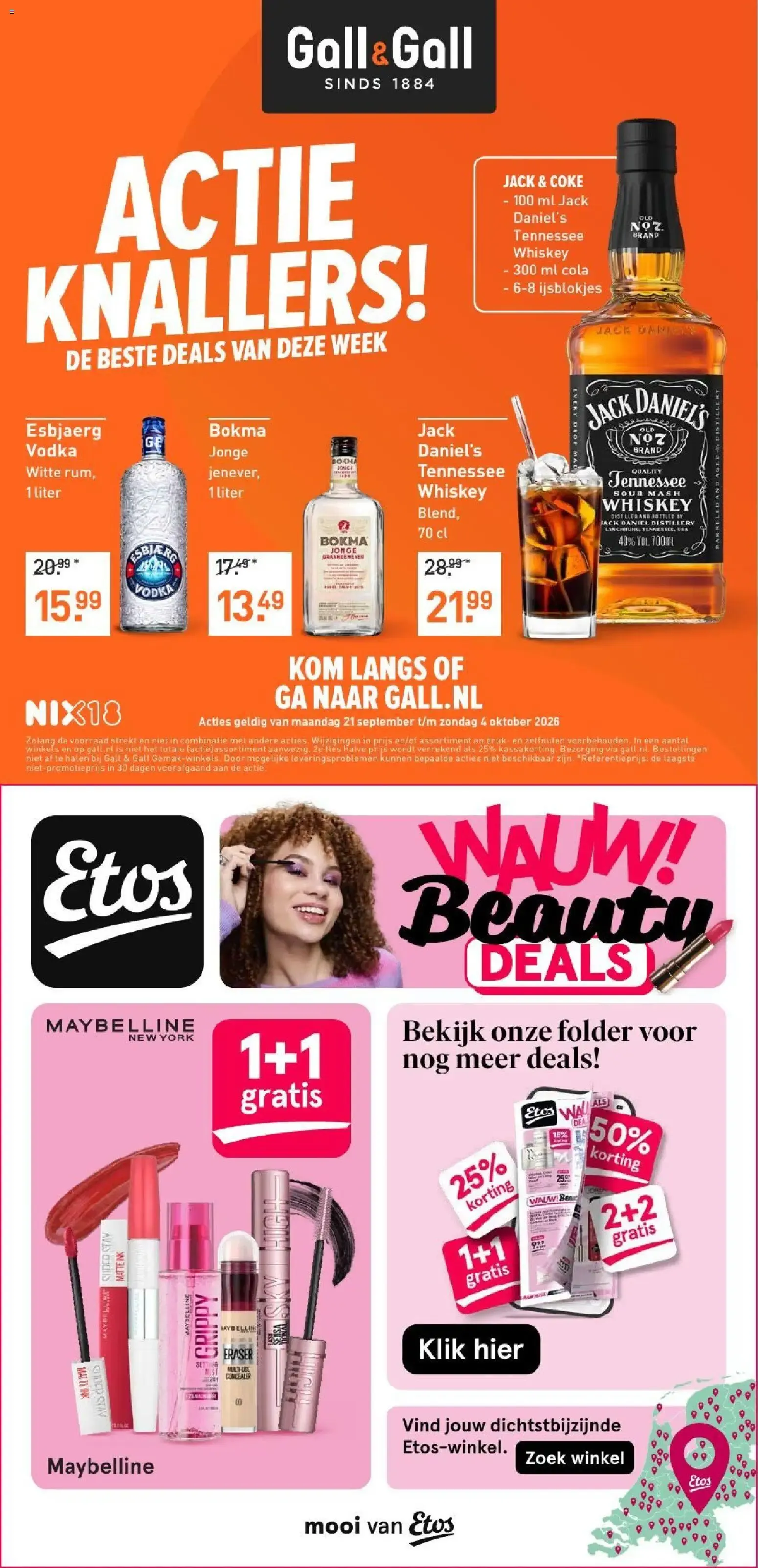 AH BONUS: 2+3 GRATIS y Giga GRATIS Week van 21 september tot 27 september 2026 - Folder pagina 41