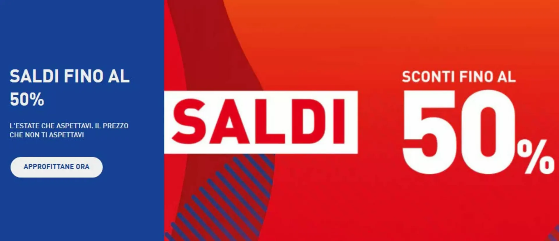 Saldi fino al 50% da 1 luglio a 31 luglio di 2026 - Pagina del volantino 1