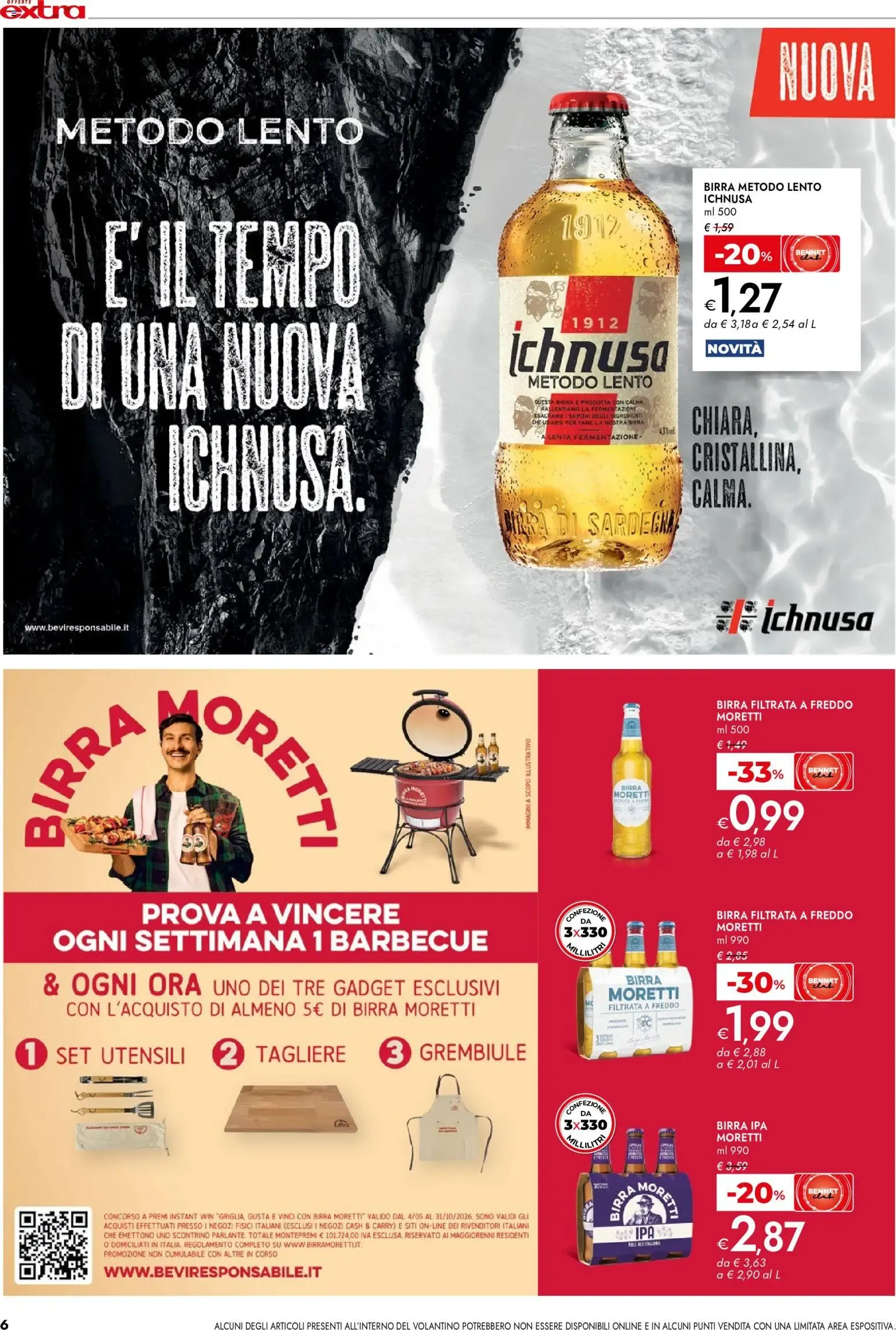 Bennet: Offerte Extra (22 Giugno - 1 Luglio) da 22 giugno a 1 luglio di 2026 - Pagina del volantino 6