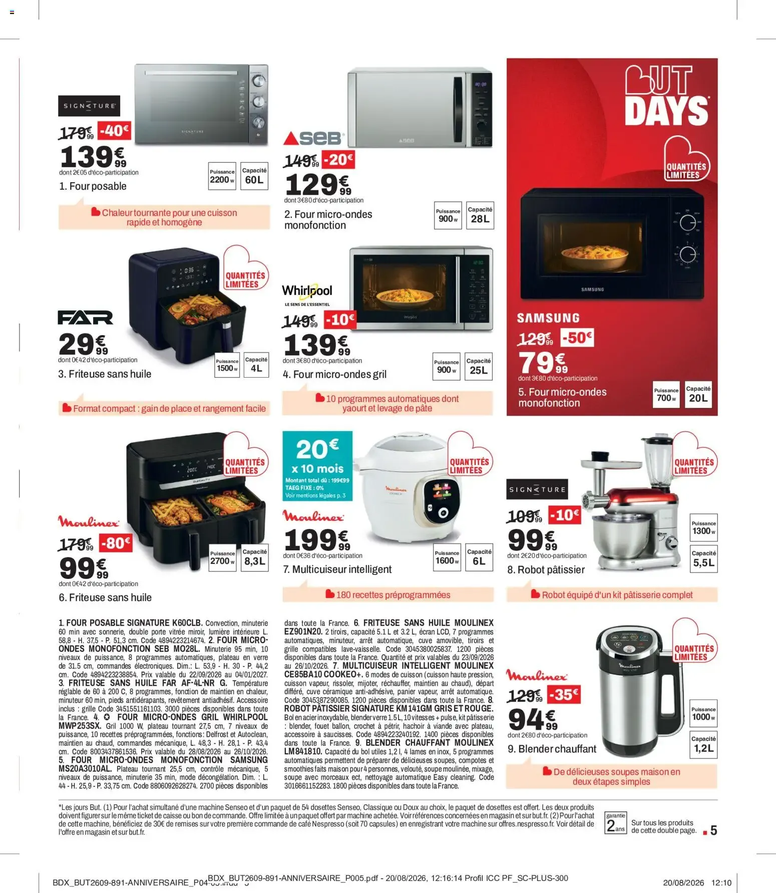 BUT DAYS du 22 septembre au 26 octobre 2026 - Catalogue page 5