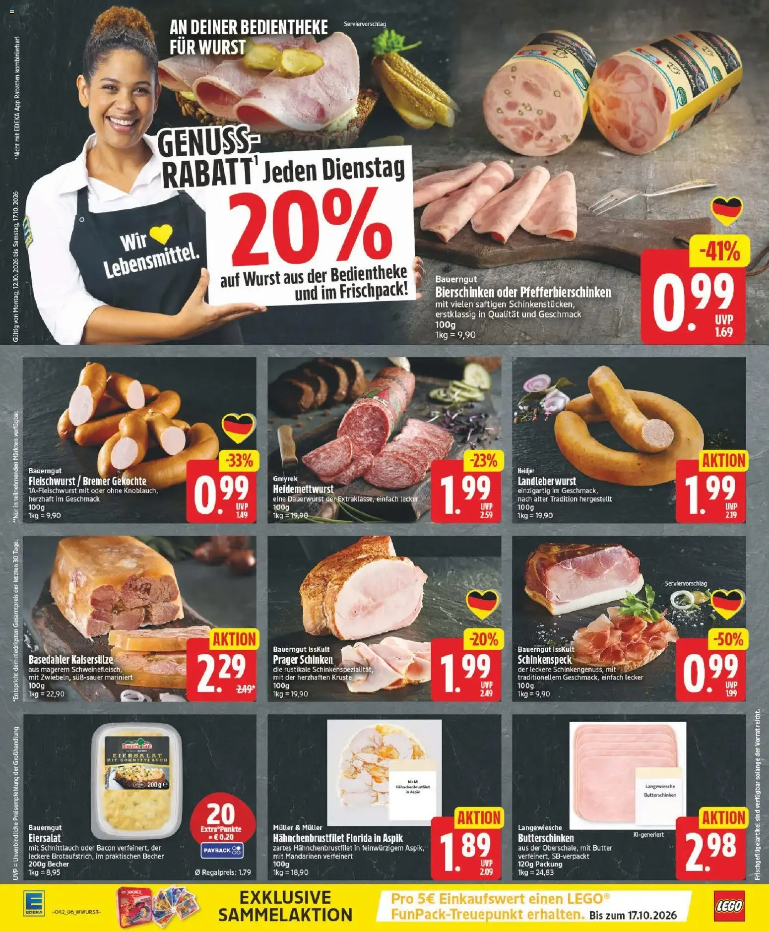 Jetzt wieder da! Kleben & Sparen von 12. Oktober bis 17. Oktober 2026 - Prospekt seite 6