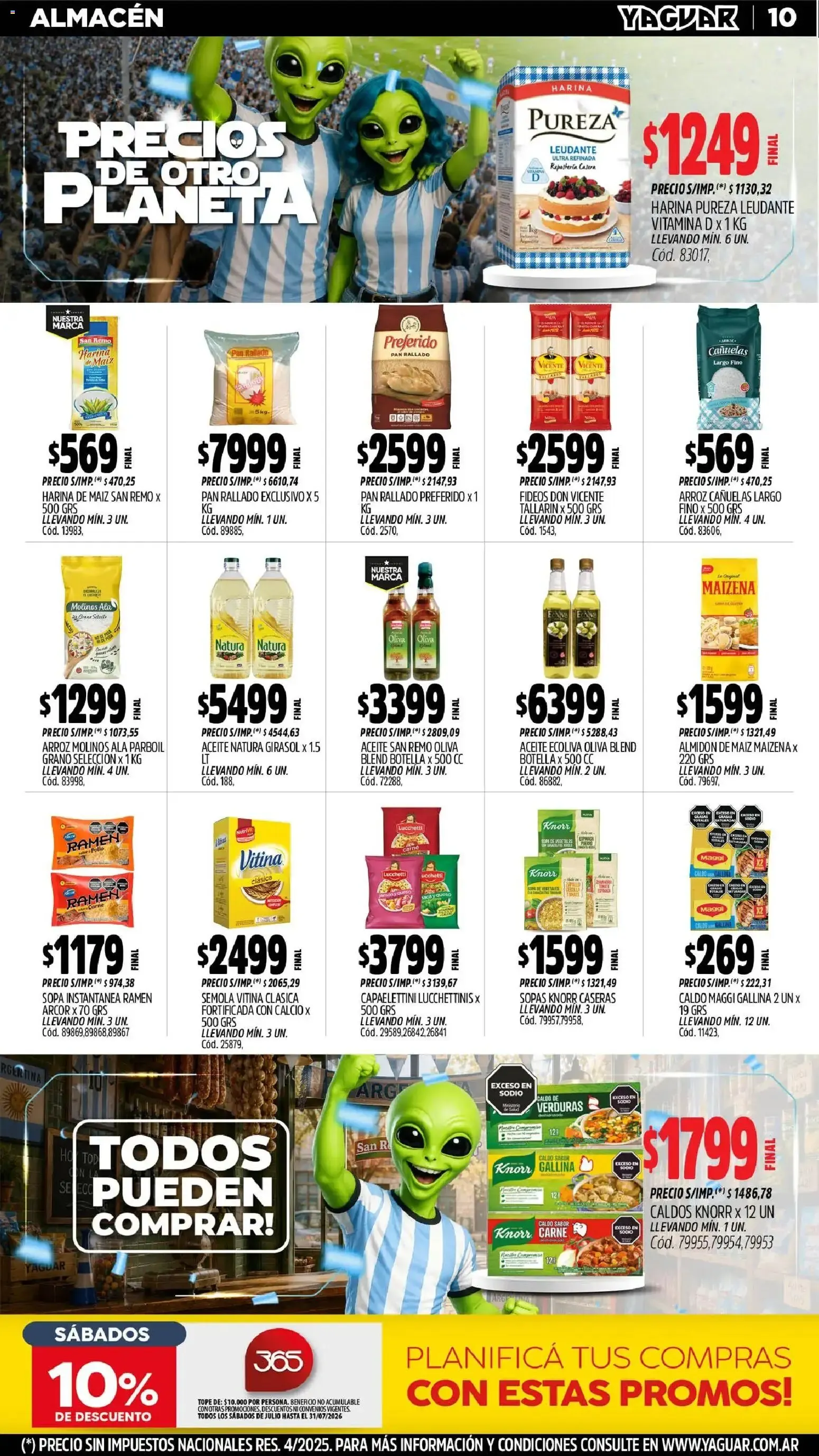 Ofertas de Mayorista Yaguar - Precios de Otro Planeta - Ofertas para Trelew 29 de junio al 5 de julio 2026 - Página 12 del catálogo