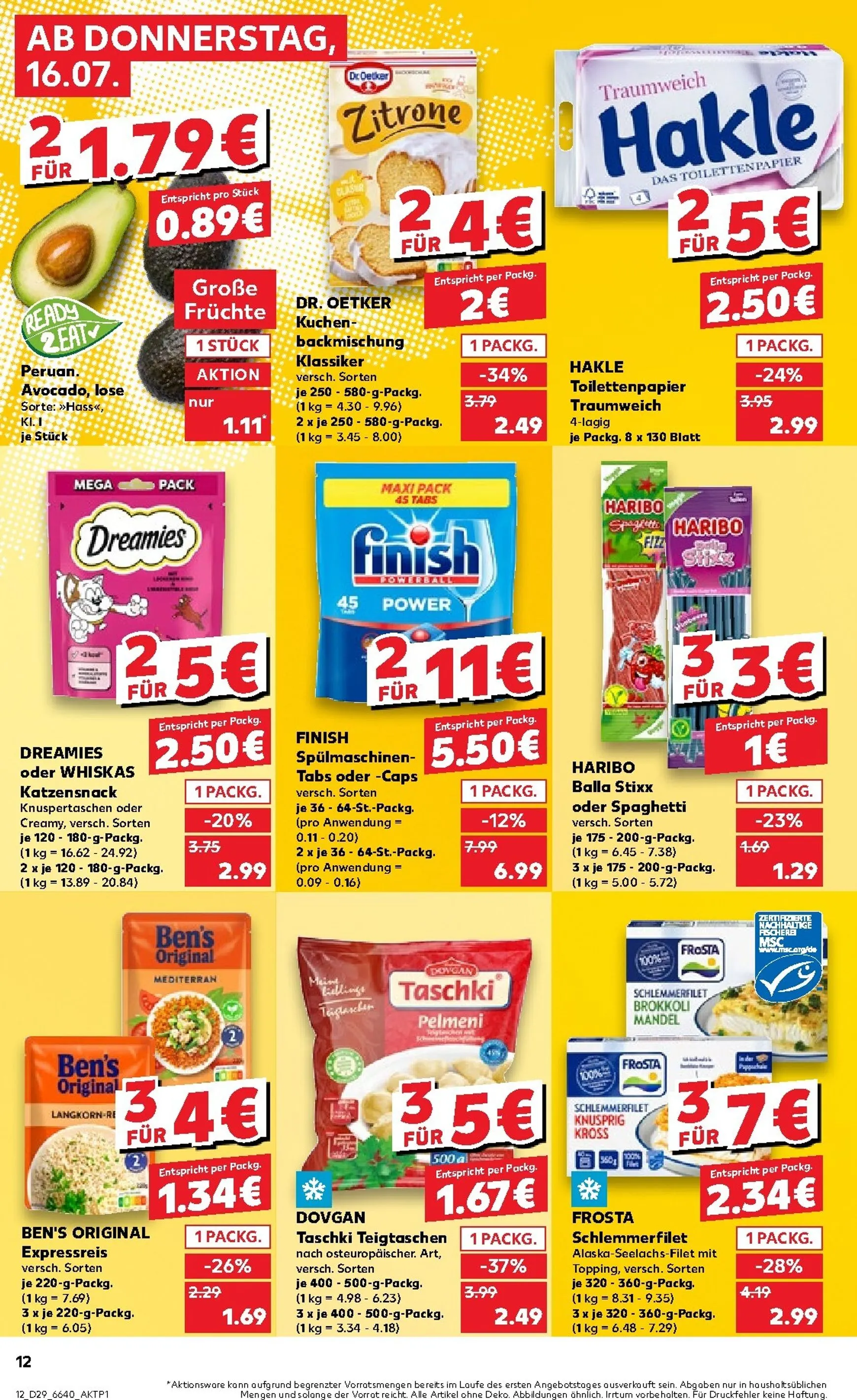 Kaufland Prospekt nächste Woche – von Donnerstag 16.07.2026 bis Mittwoch 22.07.2026 von 16. Juli bis 22. Juli 2026 - Prospekt seite 13