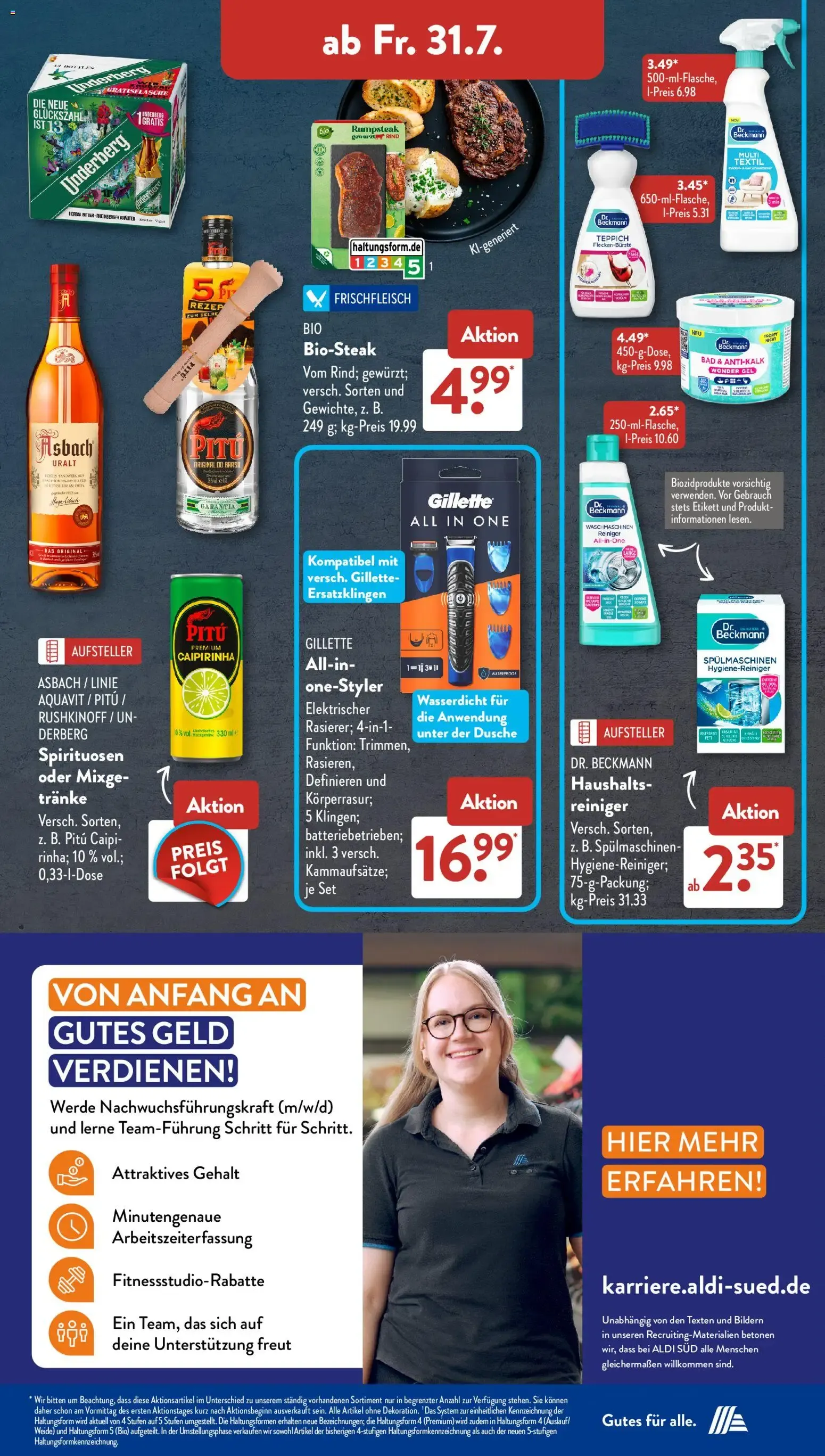 ALDI SÜD Tiefpreis-Highlight: Küchen-Hits & más von 27. Juli bis 1. August 2026 - Prospekt seite 14