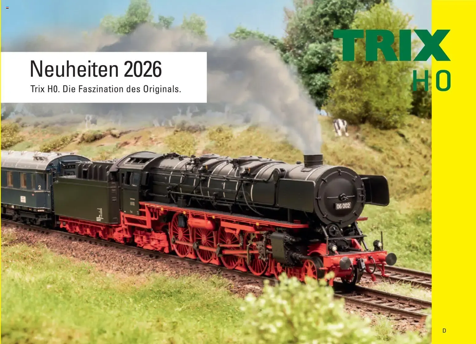 Trix H0 Neuheiten 2026 von 1. Januar bis 31. Dezember 2026 - Prospekt seite 1