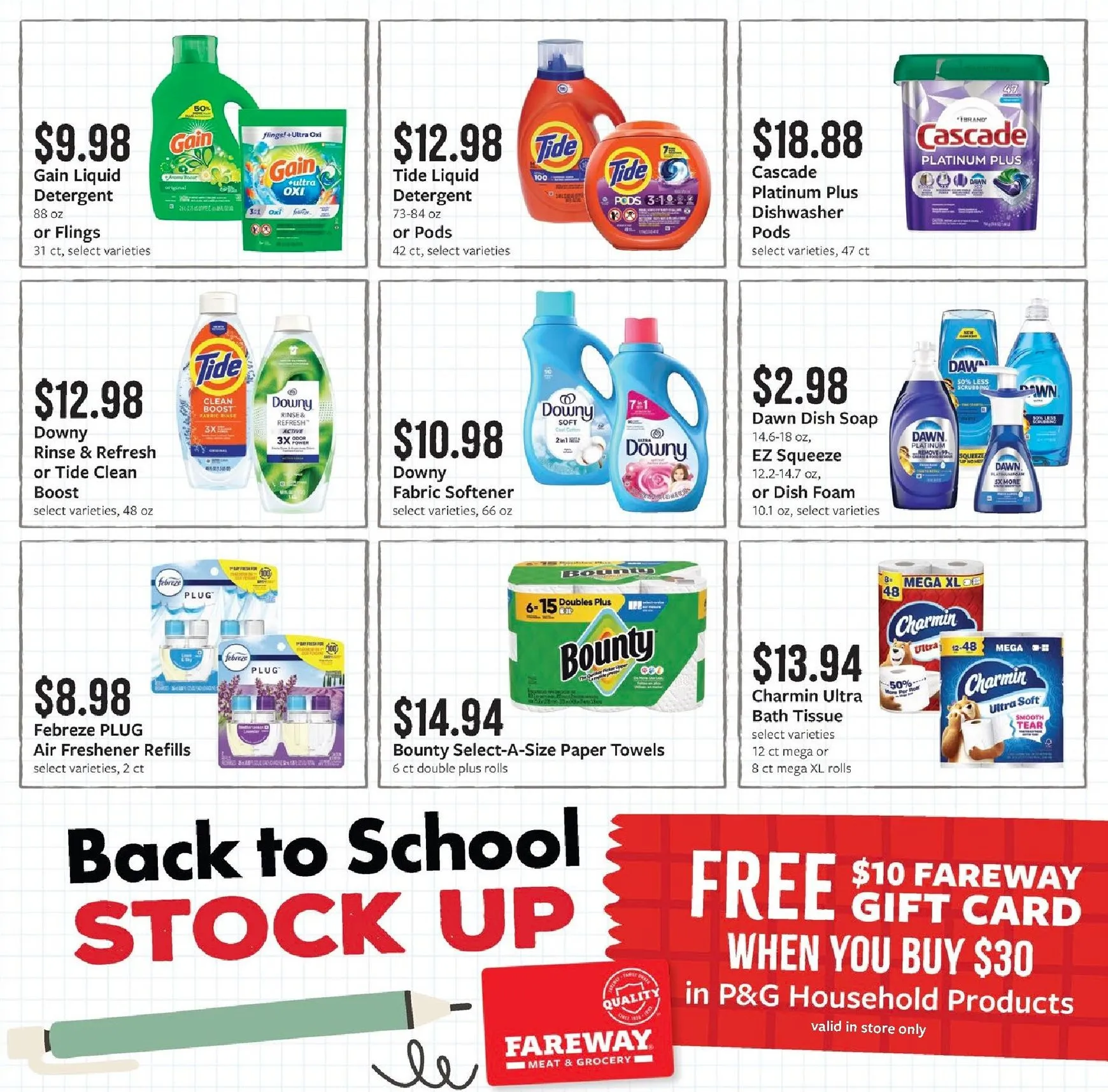 Weekly ad Fareway Meat & Grocery - Fire Up The Grill from August 10 to August 15 2026 - Page 15
