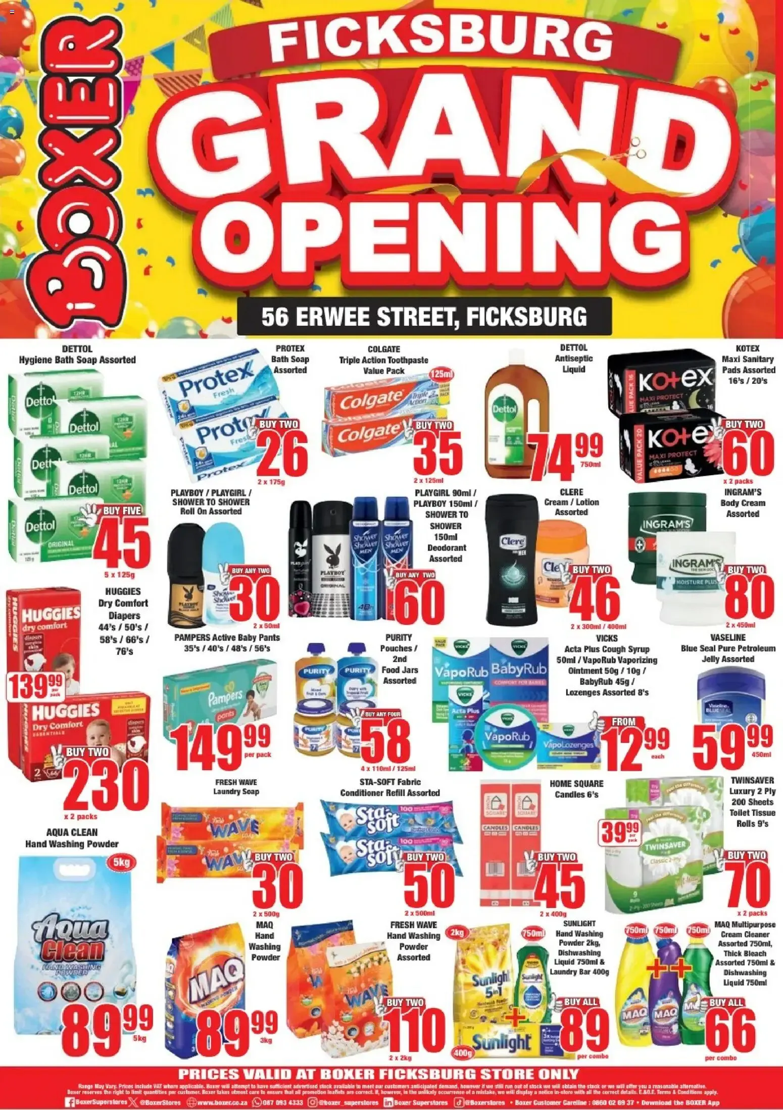 Boxer - Free State - Ficksburg Grand Opening (04/06/2026 - 21/06/2026) Online from 4 June to 21 June 2026 - Catalogue Page 8