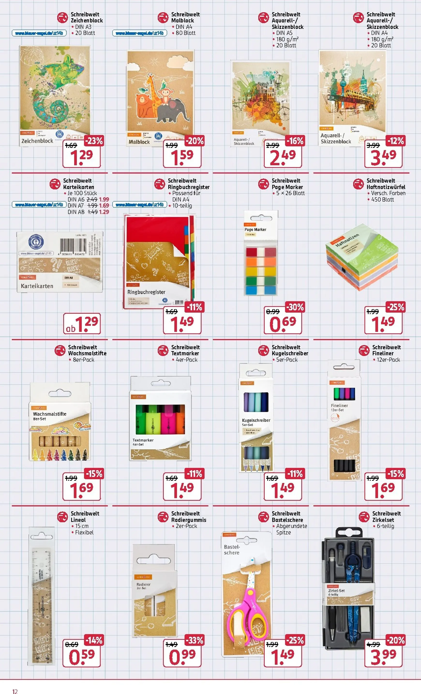 ROSSMANN - Schul-aktion und Spielwaren Angebote von 29. Juni bis 25. August 2026 - Prospekt seite 12
