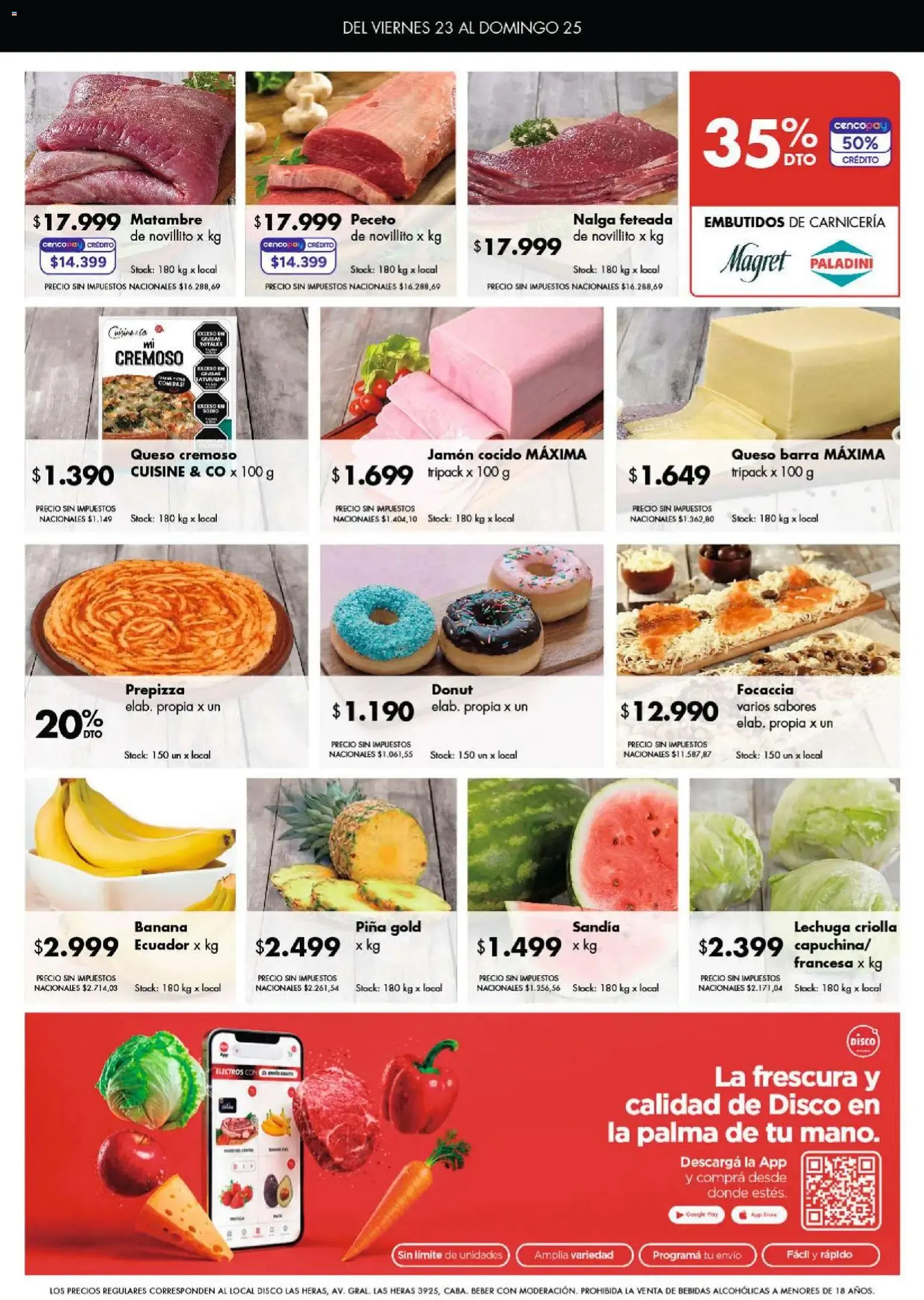 Ofertas de Disco - Ofertas | Córdoba del 23/10/2026 - 25/10/2026 23 de octubre al 25 de octubre 2026 - Página 8 del catálogo