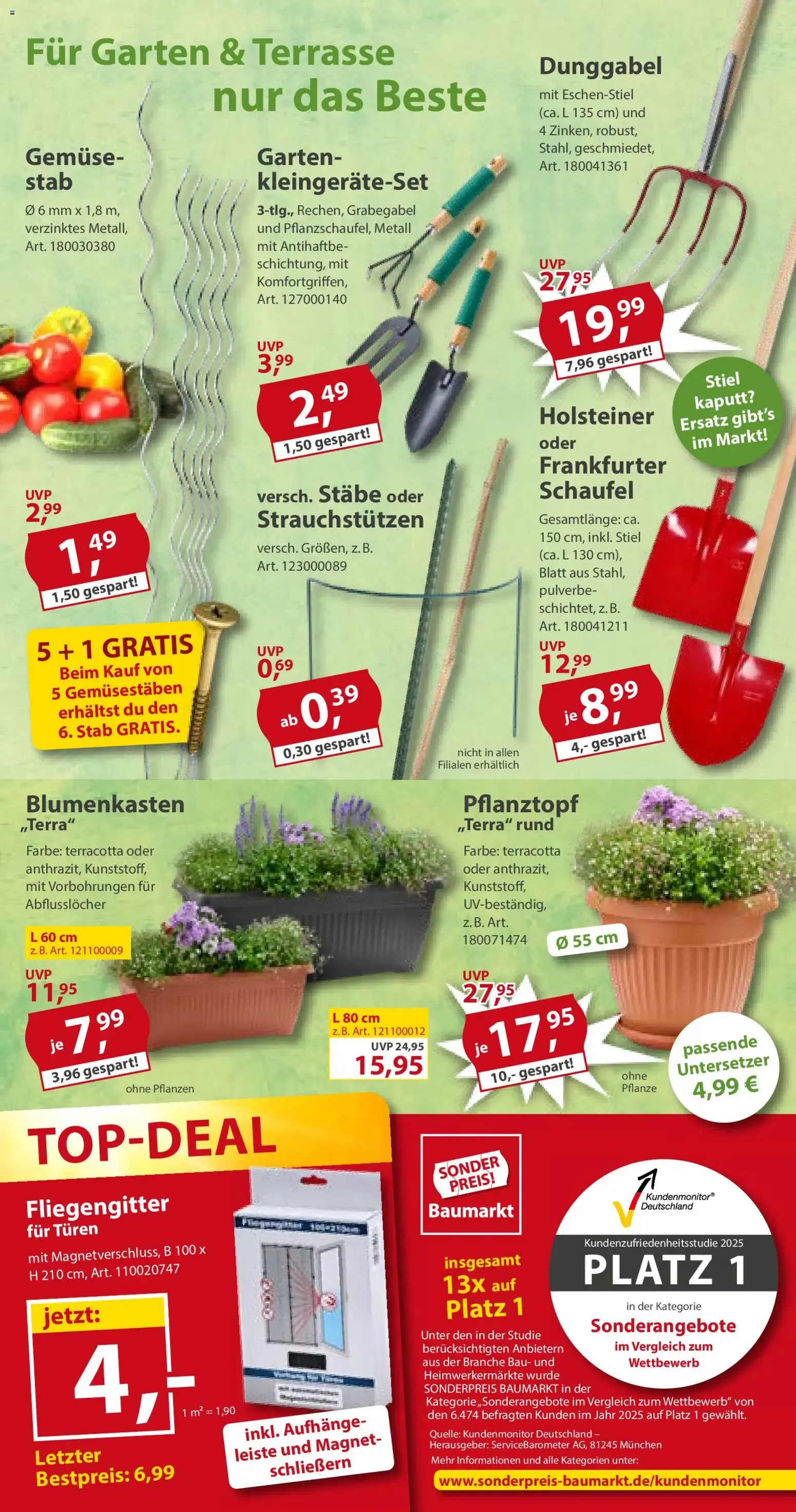 Sonderpreis Baumarkt Prospekt (ab 27.06.2026) zum Blättern von 27. Juni bis 3. Juli 2026 - Prospekt seite 7