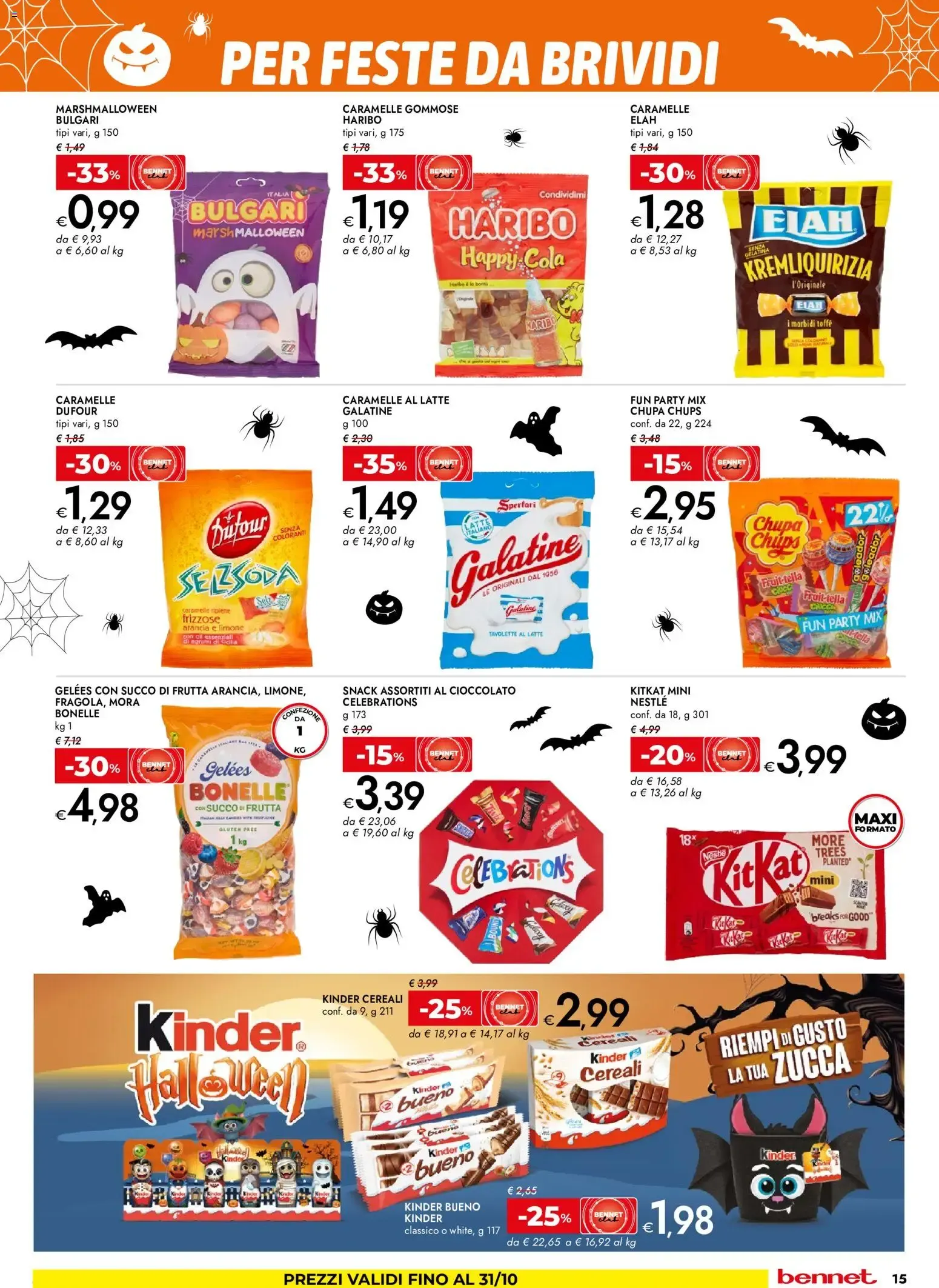 Nuovo bennet volantino Sapori D´Italia dal 15/10/2026 > offerte anteprima 🛍️ da 15 ottobre a 28 ottobre di 2026 - Pagina del volantino 15
