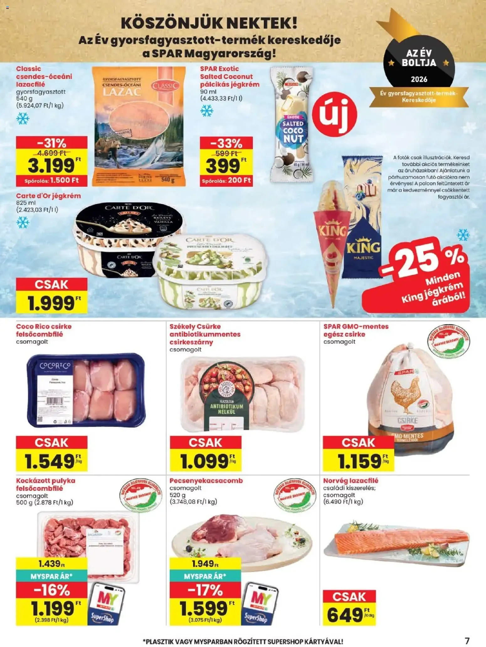Katalógus Spar: Promociones de cumpleaños y súper precios június 11.-tól június 17.-ig 2026. - Oldal 7