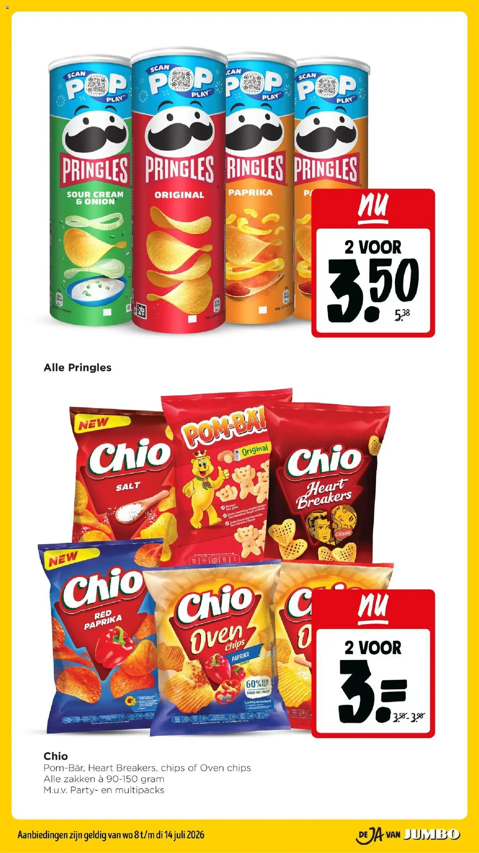 Jumbo: Campina Langlekker 2+3 GRATIS - Nóg meer voorraad pakken van 8 juli tot 14 juli 2026 - Folder pagina 11