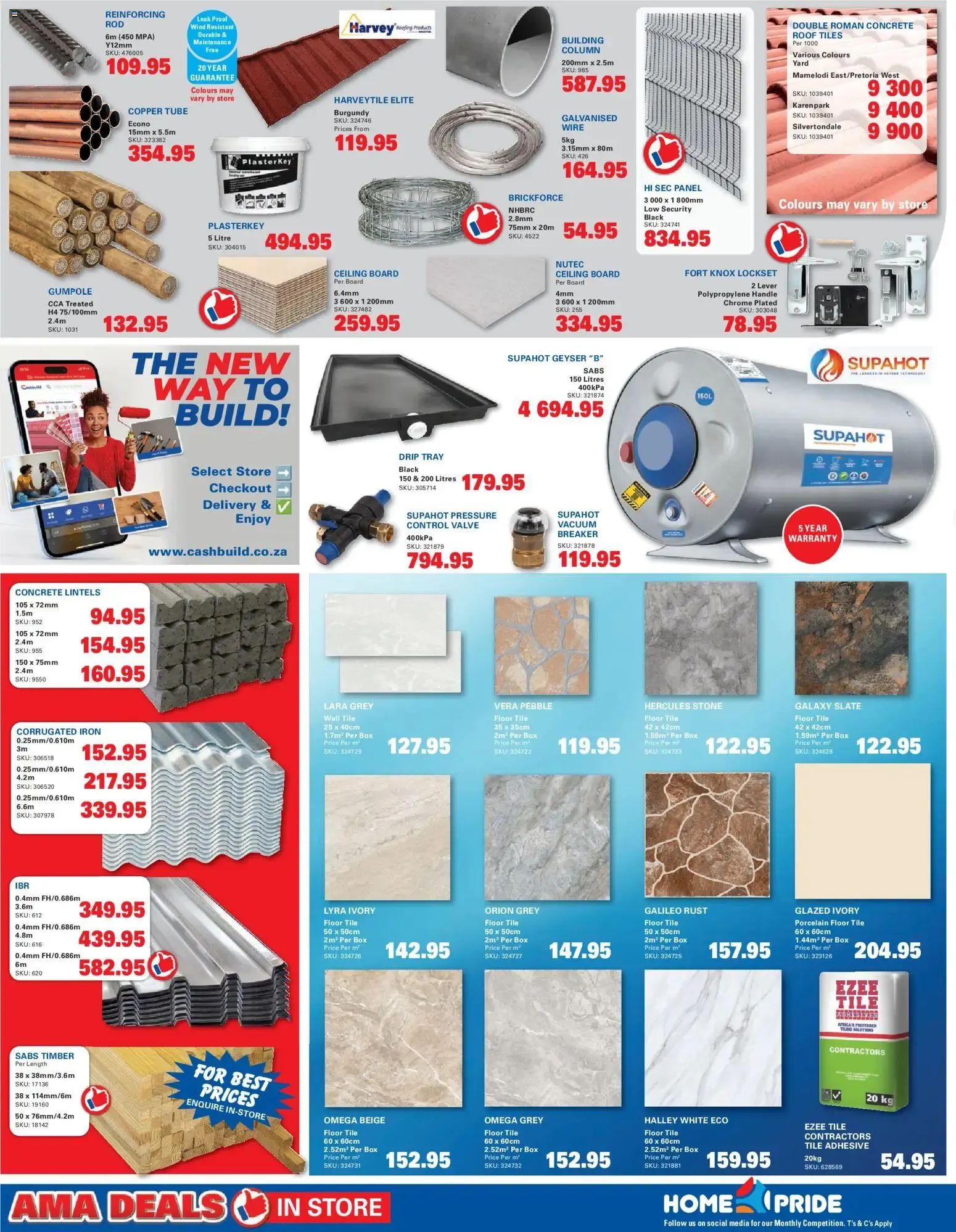 Cashbuild: Harvest Water for Tomorrow - Quality Water Tanks at Great Prices from 24 August to 20 September 2026 - Catalogue Page 2