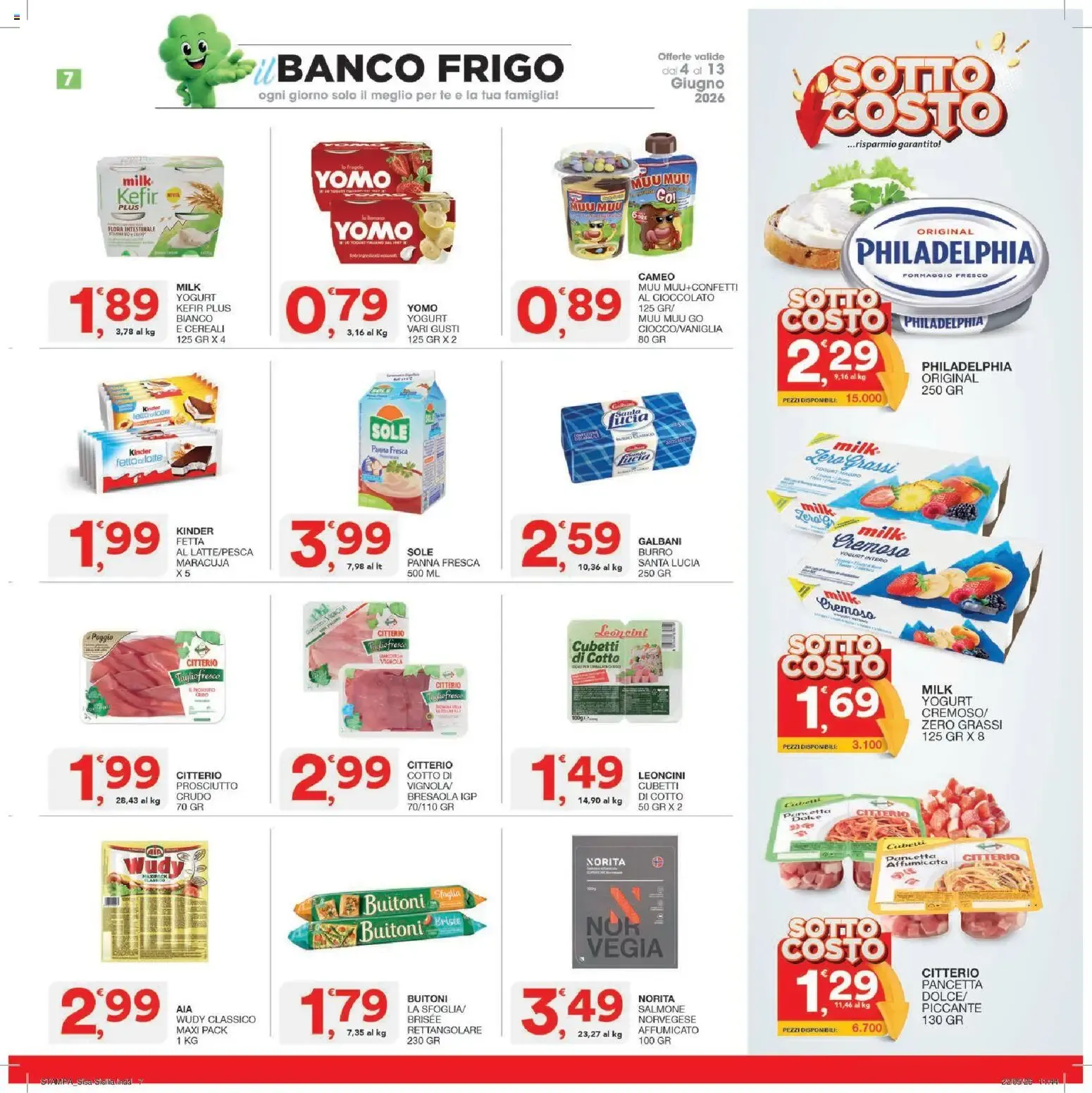 Nuovo SISA volantino dal 04/06/2026 > offerte anteprima 🛍️ da 4 giugno a 13 giugno di 2026 - Pagina del volantino 7