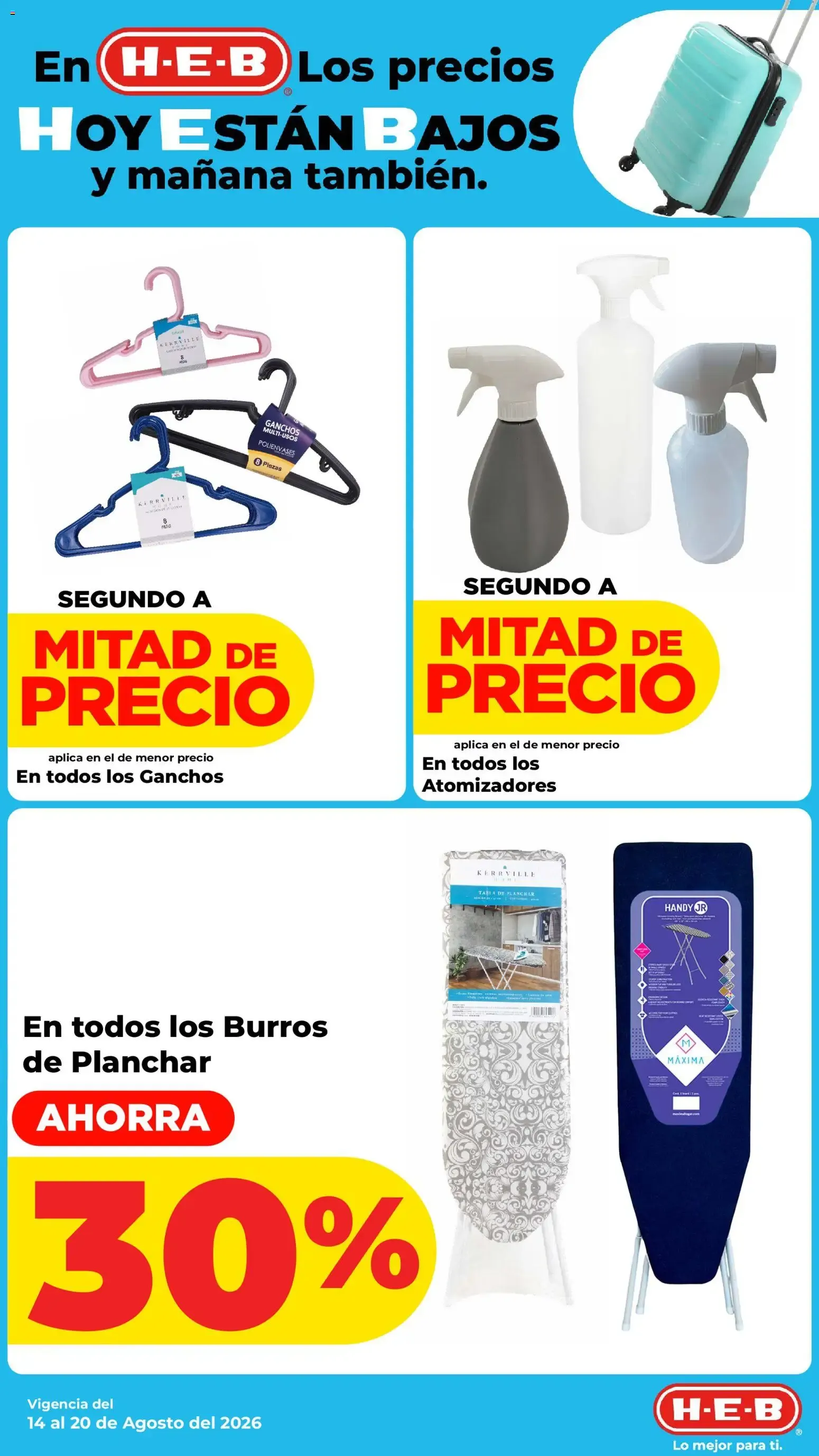 Catálogo de En H-E-B Los precios HOY ESTÁN BAJOS y mañana también. 14 de agosto al 17 de agosto 2026 - Pagina 19