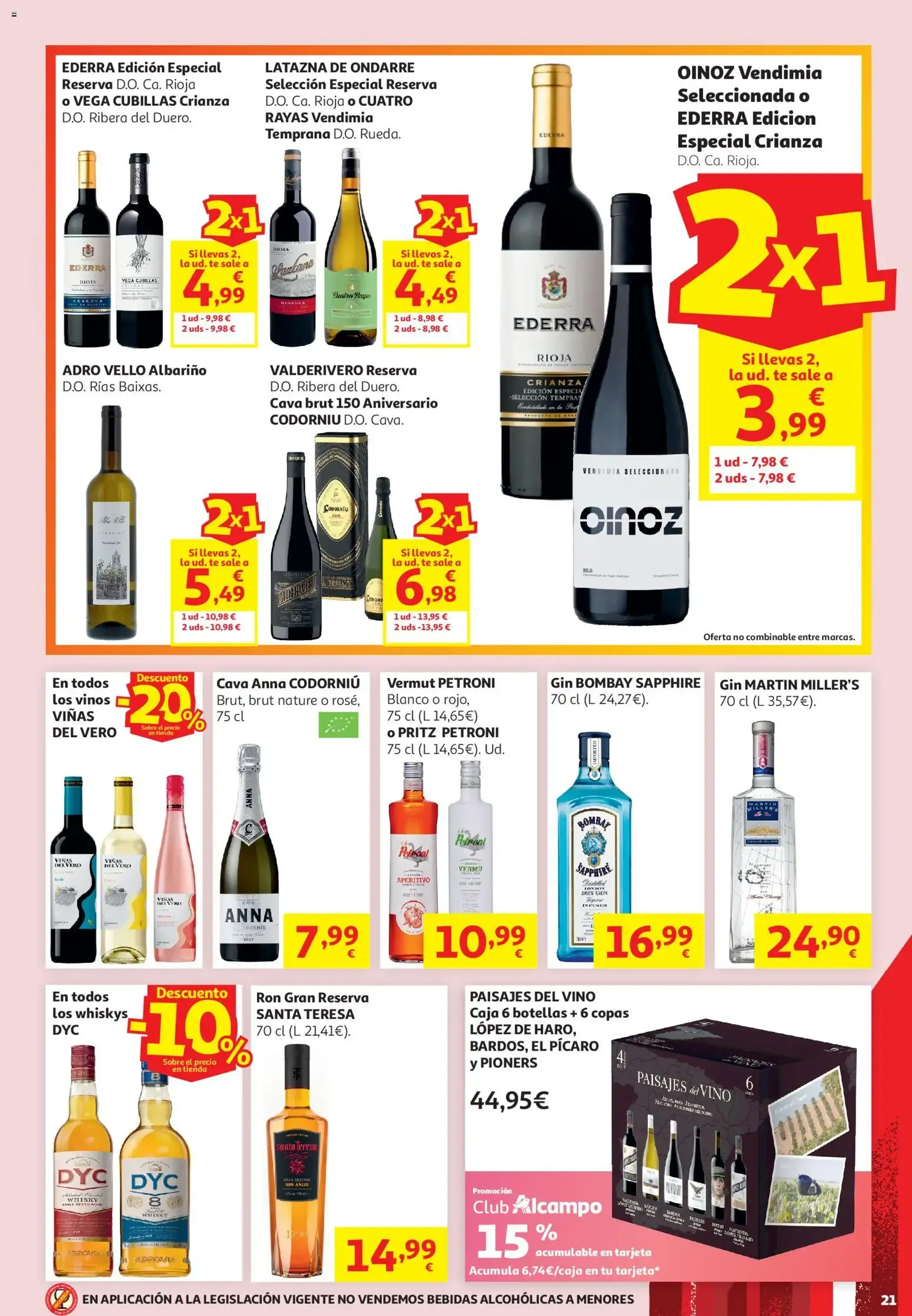 Catálogo de Alcampo Aniversario - ¡El Partido del Ahorro! 16 de junio al 29 de junio 2026 - Página 21