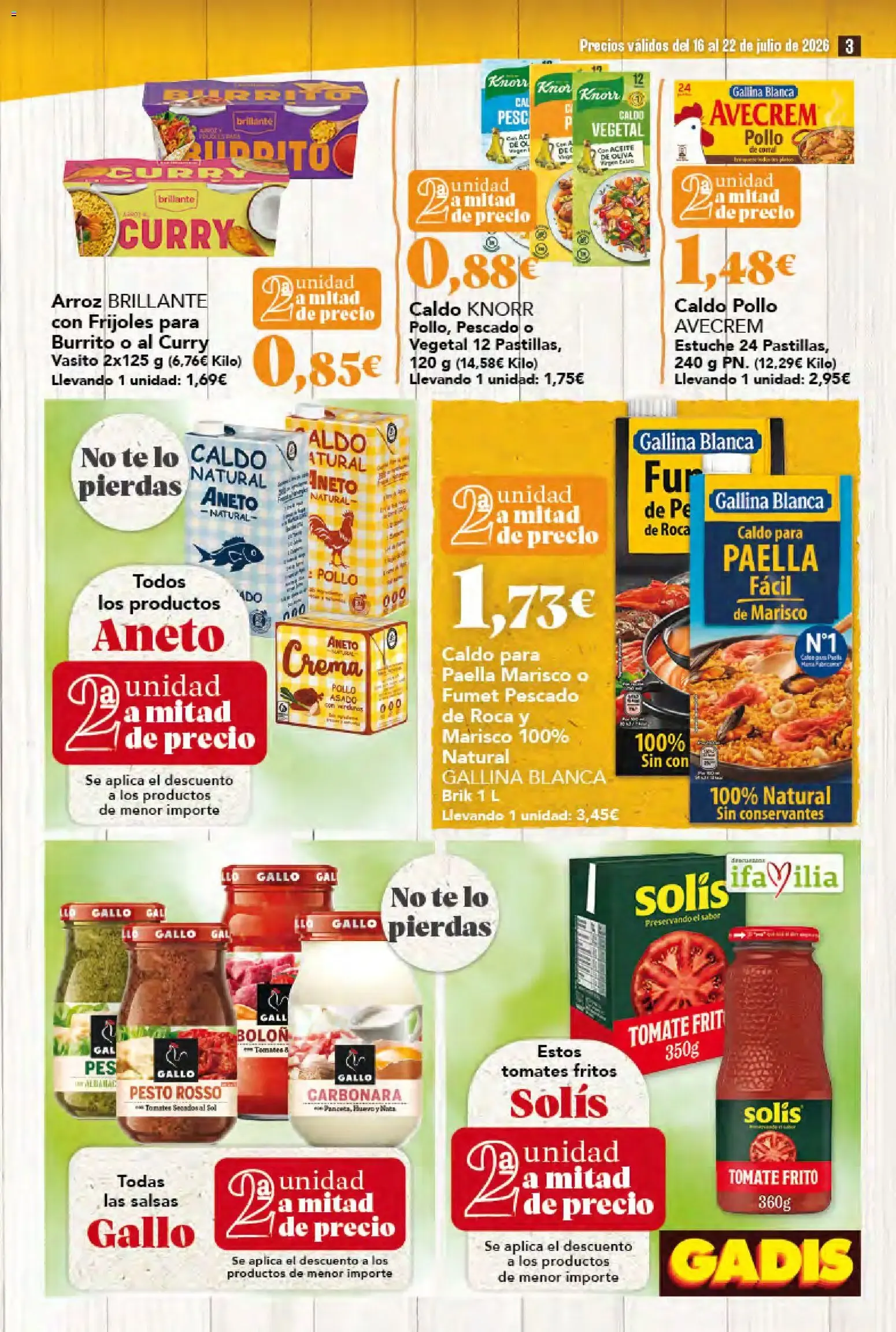 Catálogo de Gadis folleto 16/07/2026 - 22/07/2026 16 de julio al 22 de julio 2026 - Página 3