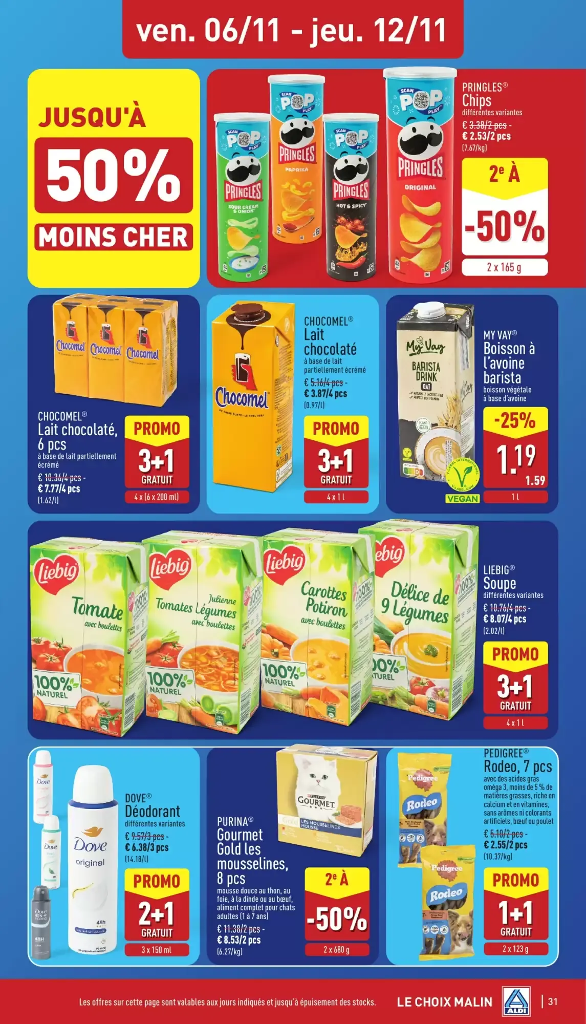 ALDI Dépliant du lun. 02/11 au sam. 07/11 inclus van 2 november tot 7 november 2026 - folder pagina 31