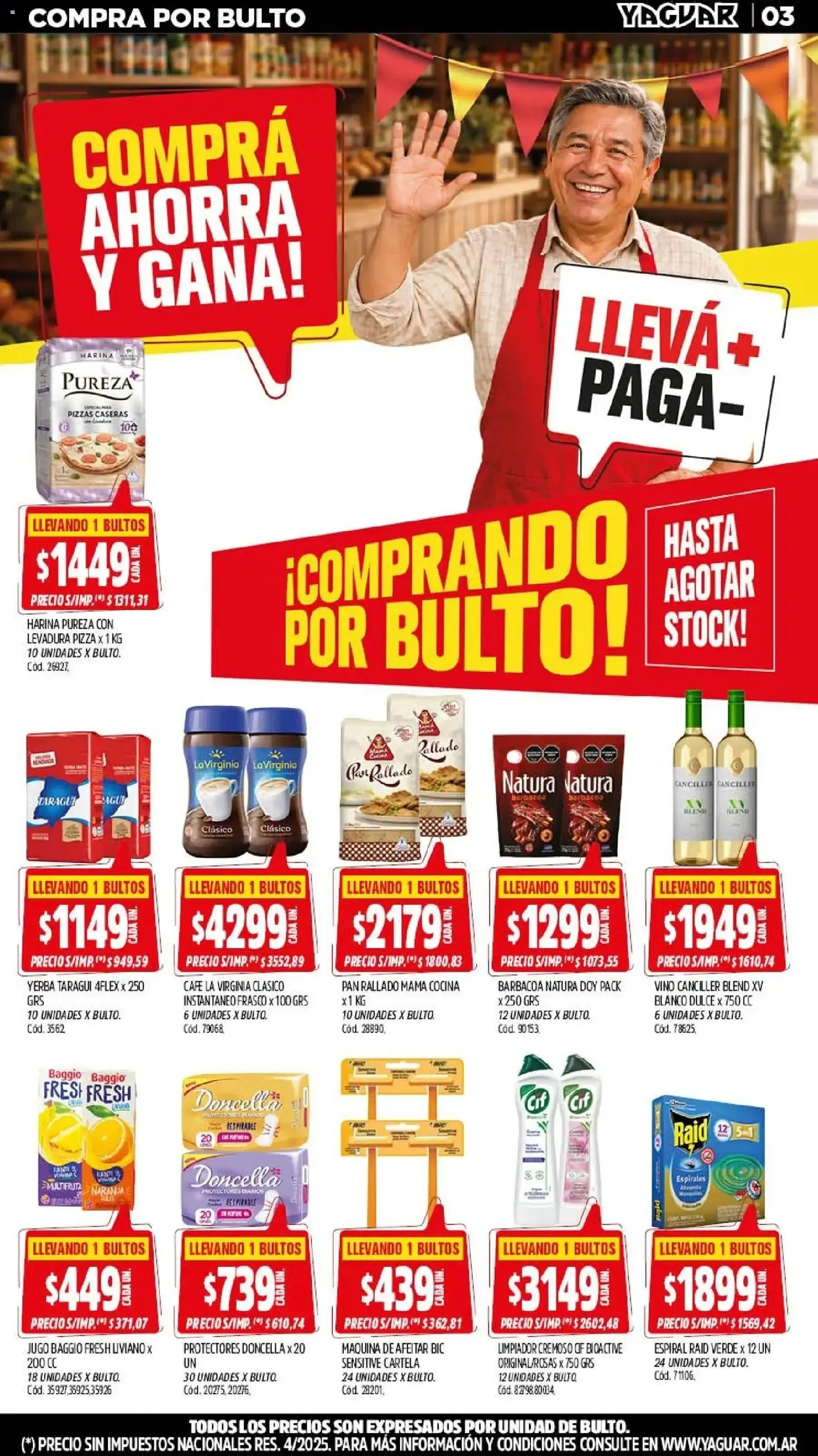Ofertas de Yaguar - Ofertas del 21/09/2026 - 27/09/2026 21 de septiembre al 27 de septiembre 2026 - Página 3 del catálogo