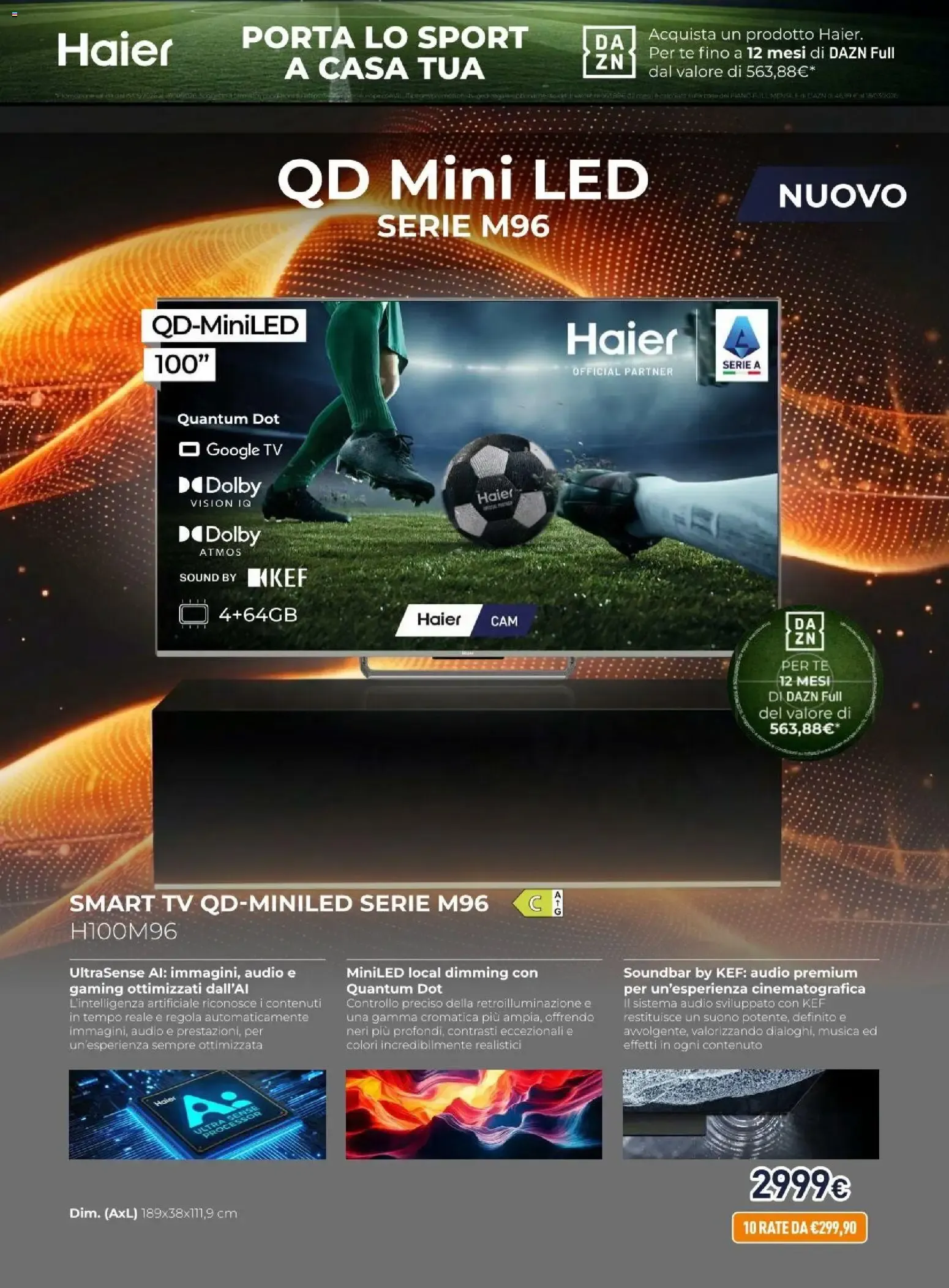 Nuovo Unieuro volantino Haier dal 21/08/2026 > offerte anteprima 🛍️ da 21 agosto a 6 settembre di 2026 - Pagina del volantino 2