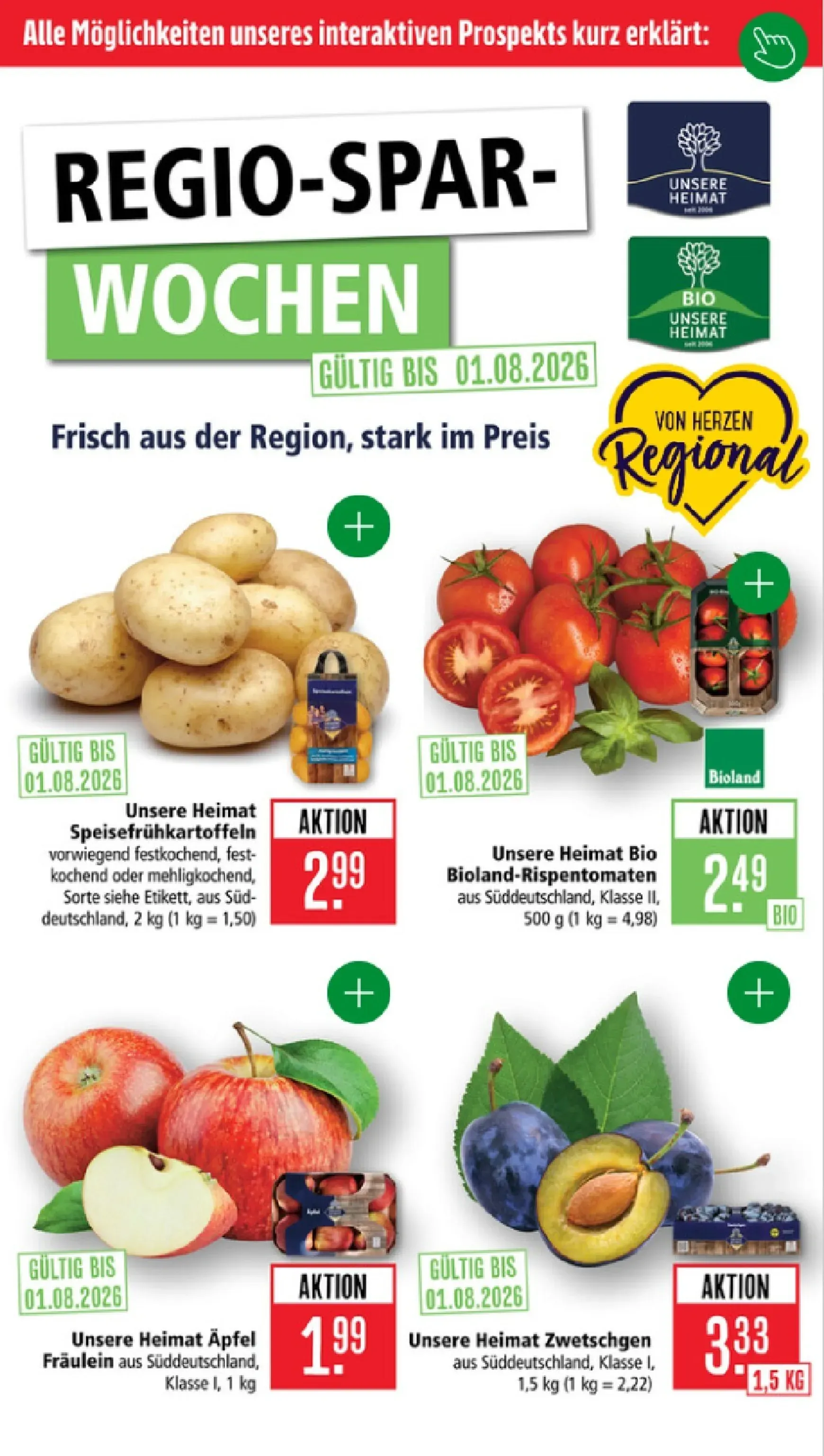 Marktkauf - Südwest Prospekt – von Montag 20.07.2026 bis Samstag 25.07.2026 von 20. Juli bis 25. Juli 2026 - Prospekt seite 2
