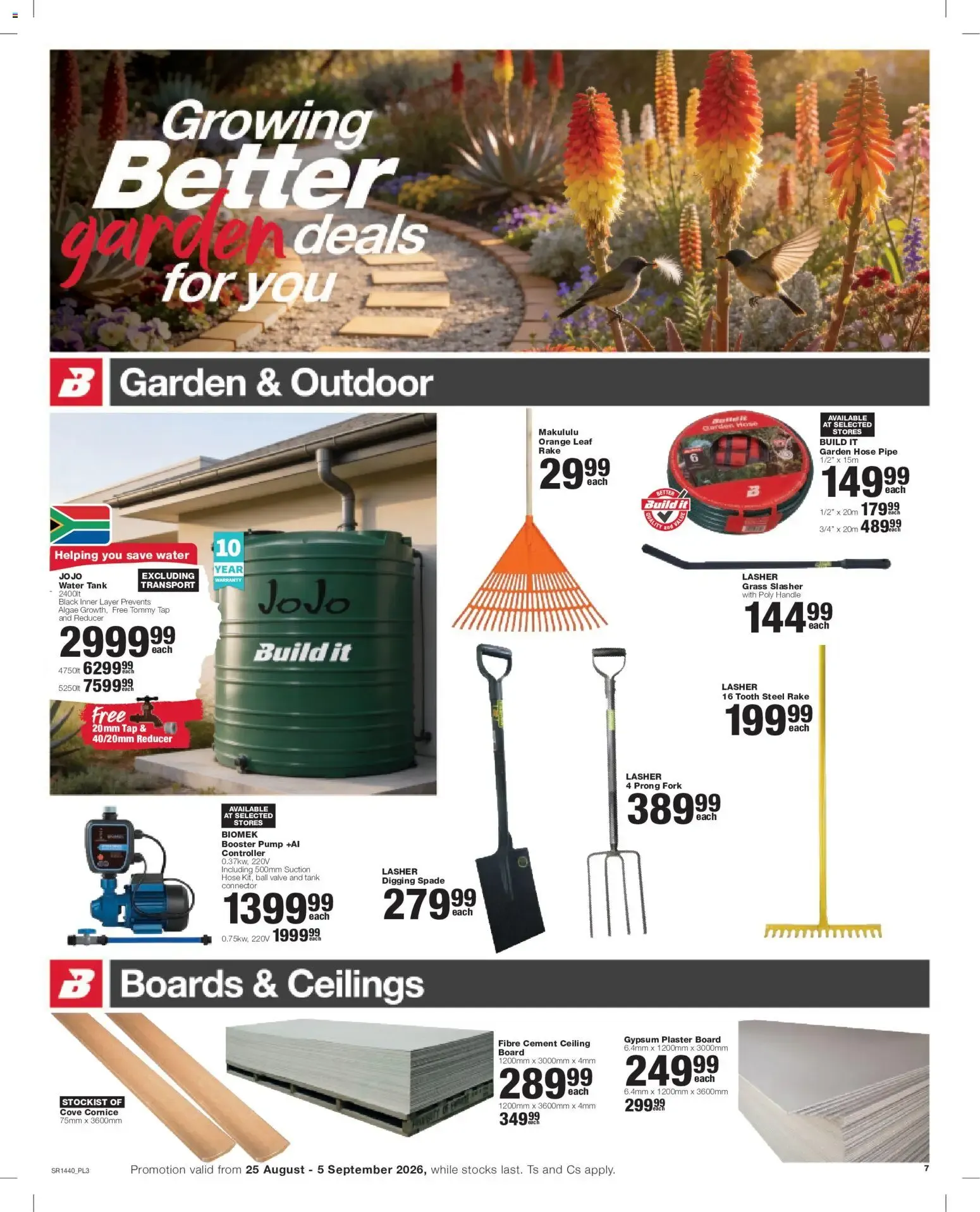 Build It - Gauteng - Weekly Specials (25/08/2026 - 05/09/2026) Online from 25 August to 5 September 2026 - Catalogue Page 7
