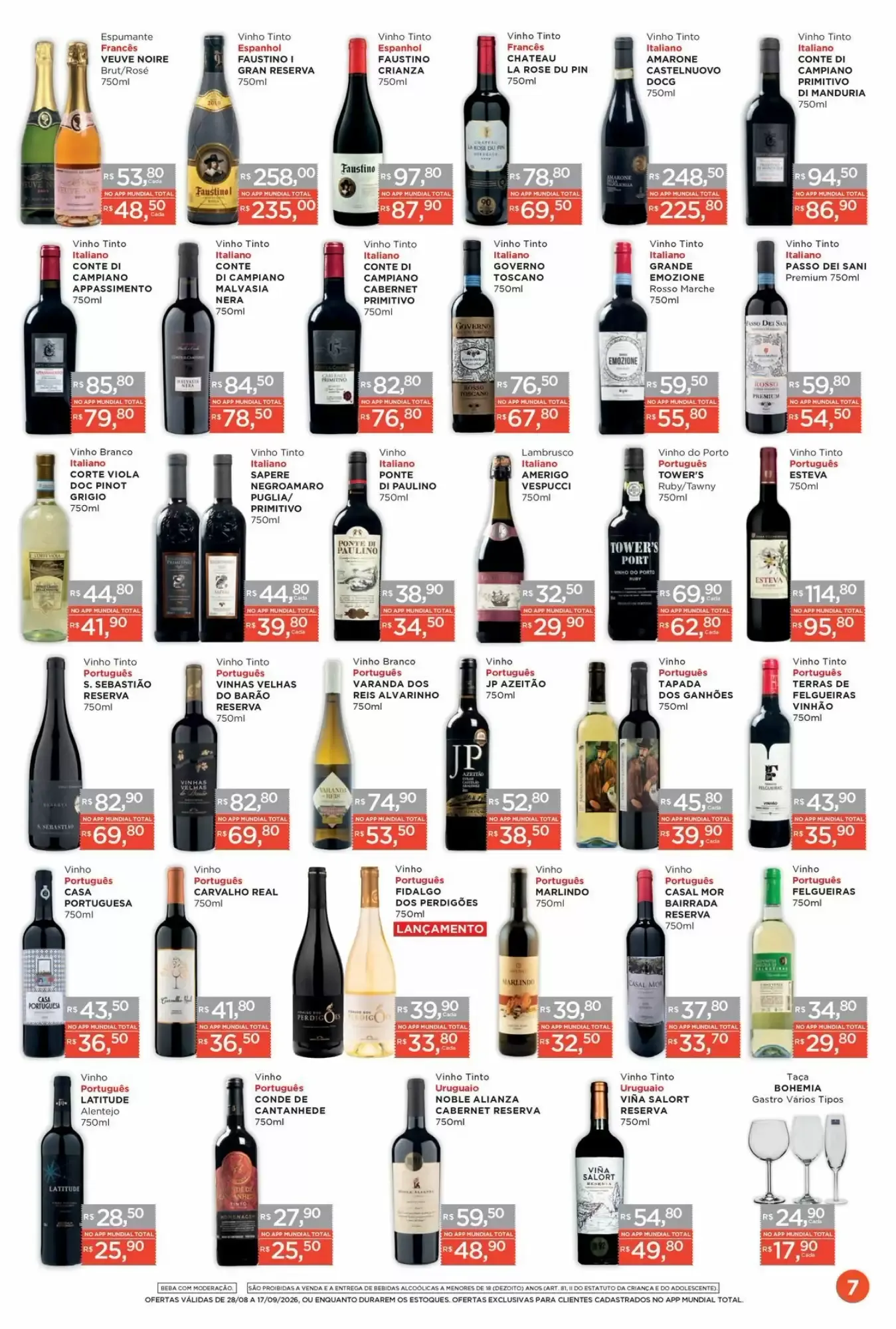 Encarte de Encarte Supermercados Mundial 28 de agosto até 17 de setembro 2026 - Pagina 9