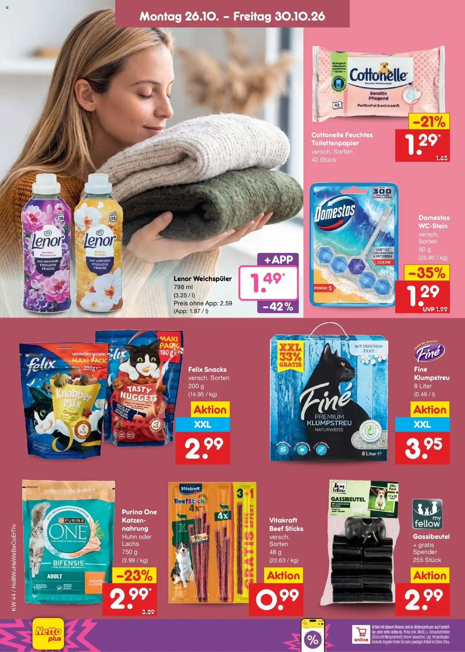Netto Marken-Discount Prospekt (ab 26.10.2026) » Angebote von 26. Oktober bis 30. Oktober 2026 - Prospekt seite 34