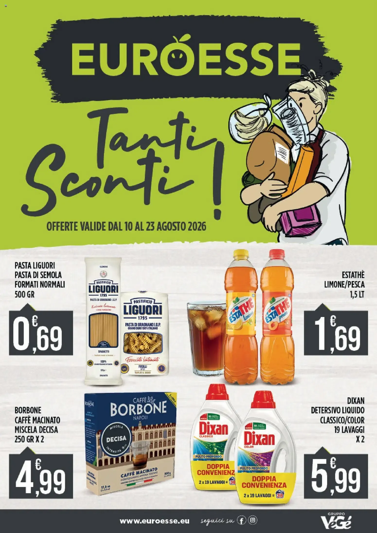Euroesse volantino dal 10/08/2026 - online Offerte da 10 agosto a 23 agosto di 2026 - Pagina del volantino 1