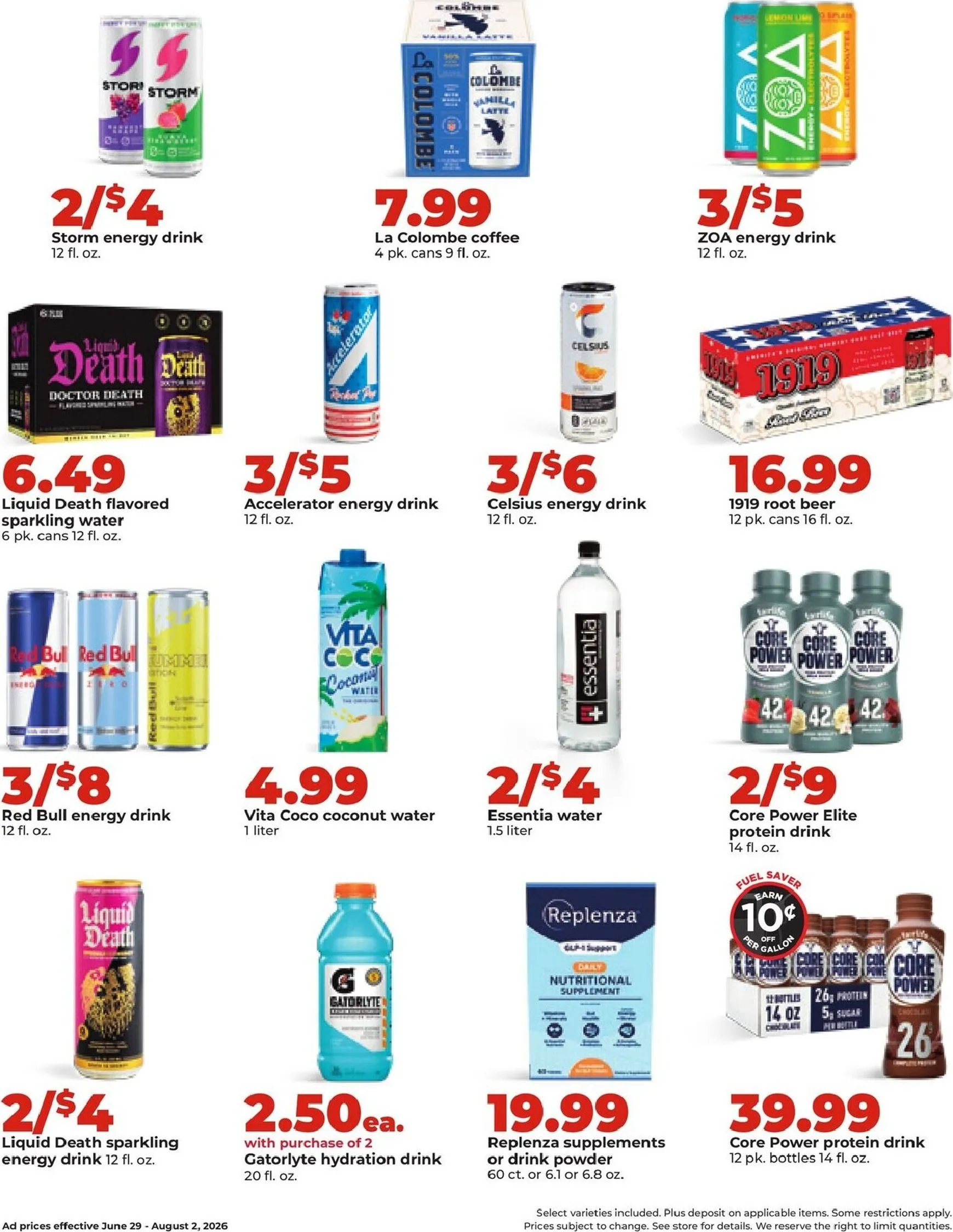Weekly ad Current Hy Vee - Monthly leaflet valid from Monday 06/29/2026 to Sunday 08/02/2026 from June 29 to August 2 2026 - Page 19