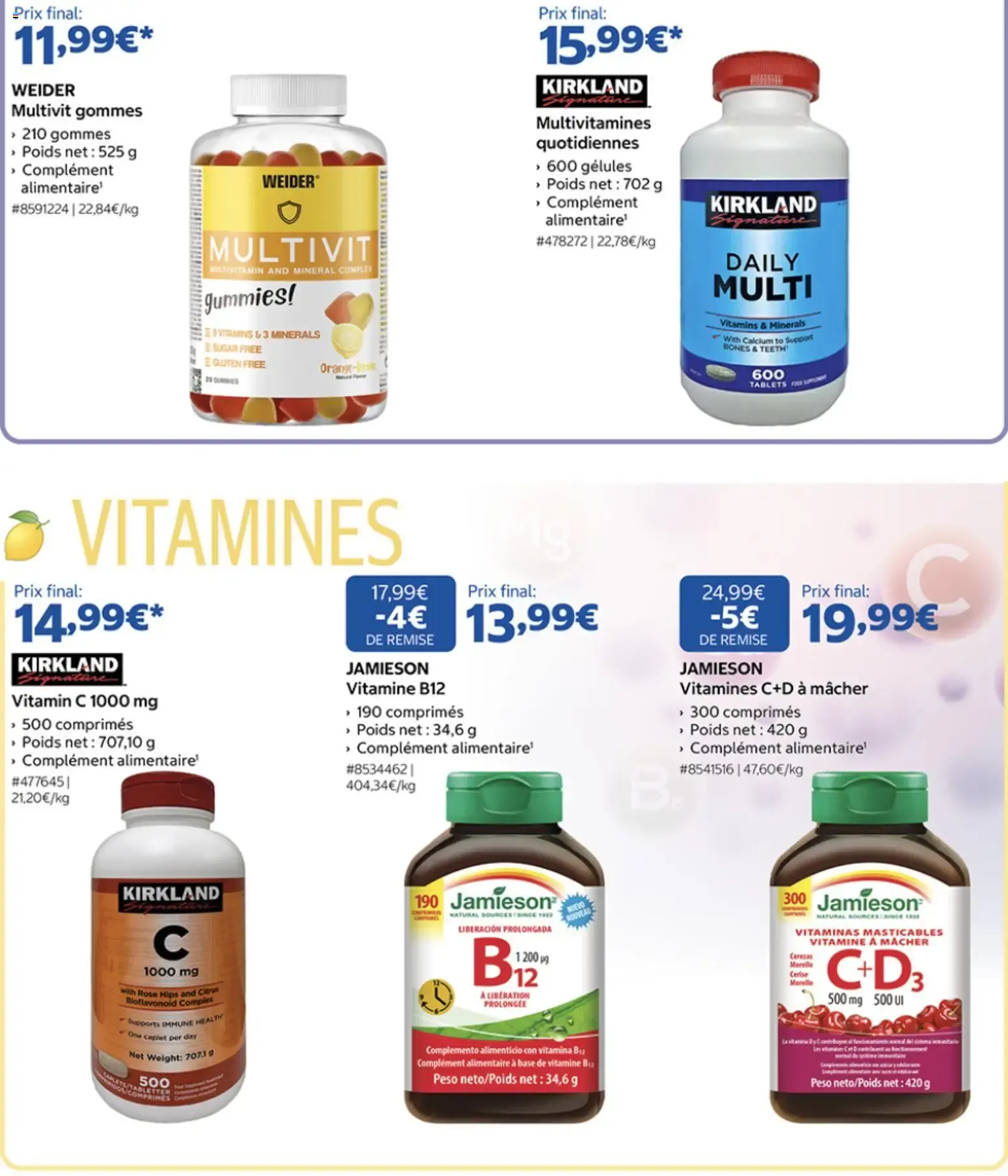 Vitamines et Compléments du 18 août au 30 août 2026 - Catalogue page 2