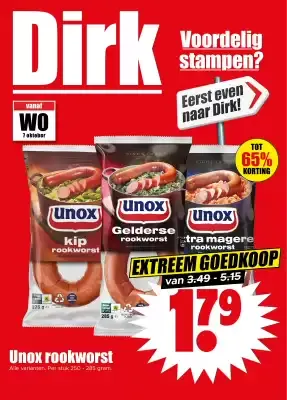 Dirk folder van 7 oktober tot 13 oktober 2026 - Folder pagina 1