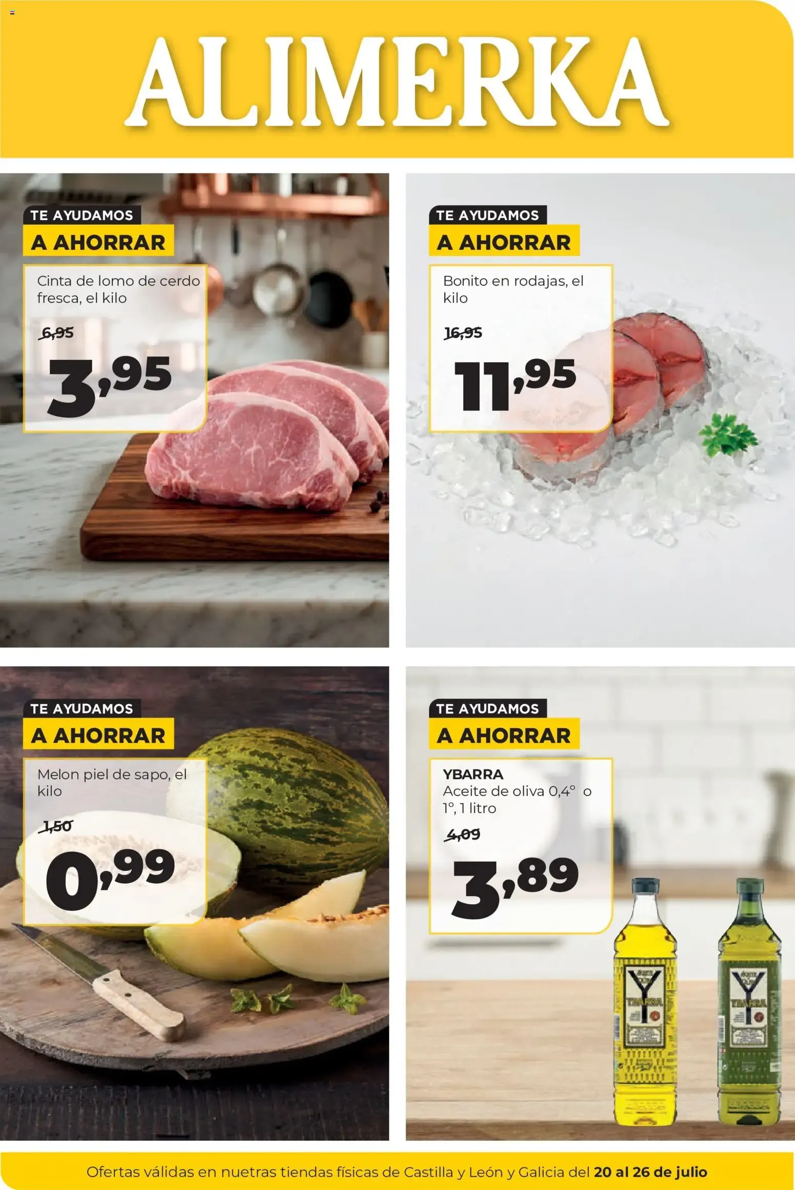 Alimerka folleto Castilla y León del 20/07/2026 | Catálogo