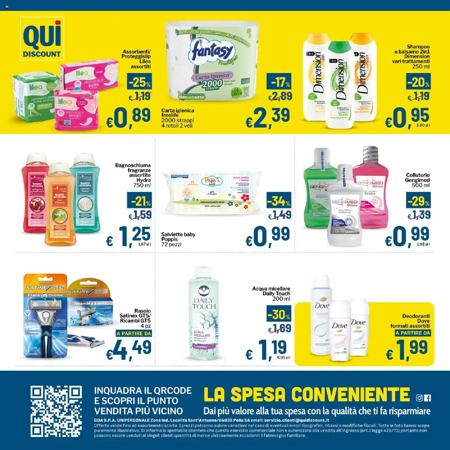 Qui Discount volantino dal 28/07/2026 - online Offerte da 28 luglio a 9 agosto di 2026 - Pagina del volantino 8