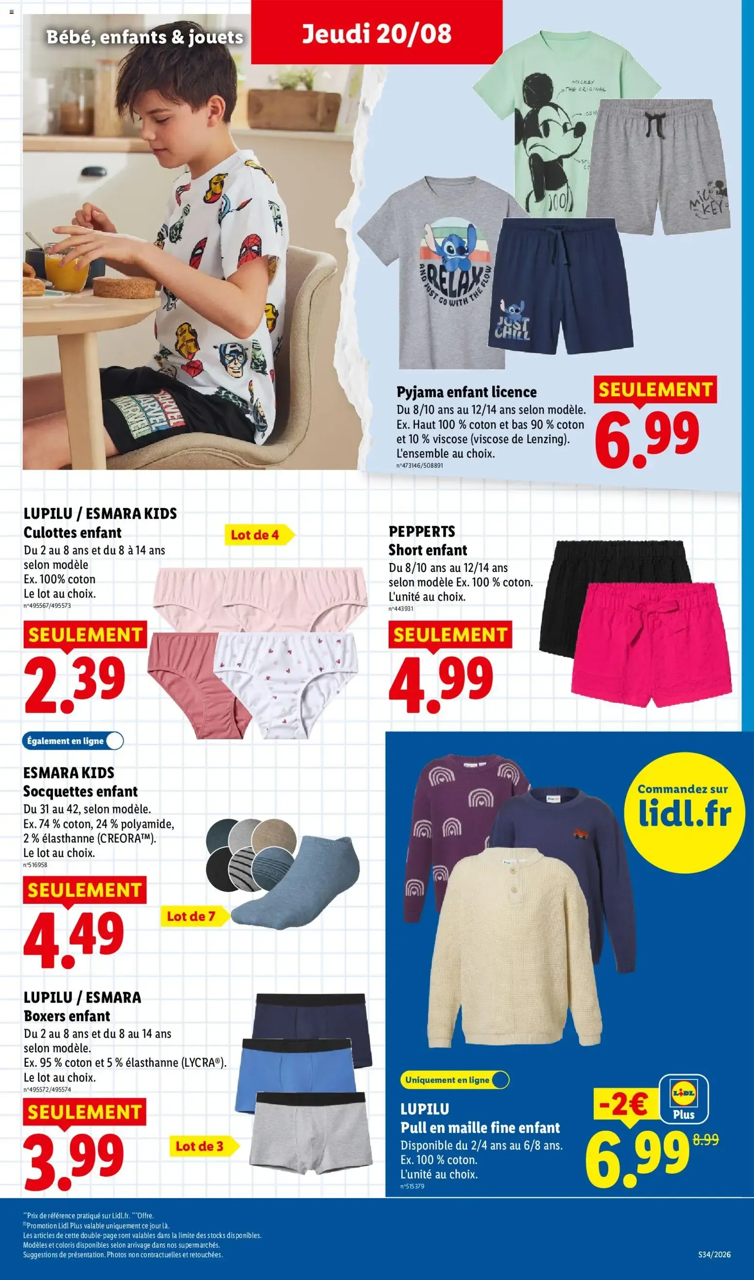 LIDL: La rentrée des économies! du 20 août au 26 août 2026 - Catalogue page 45