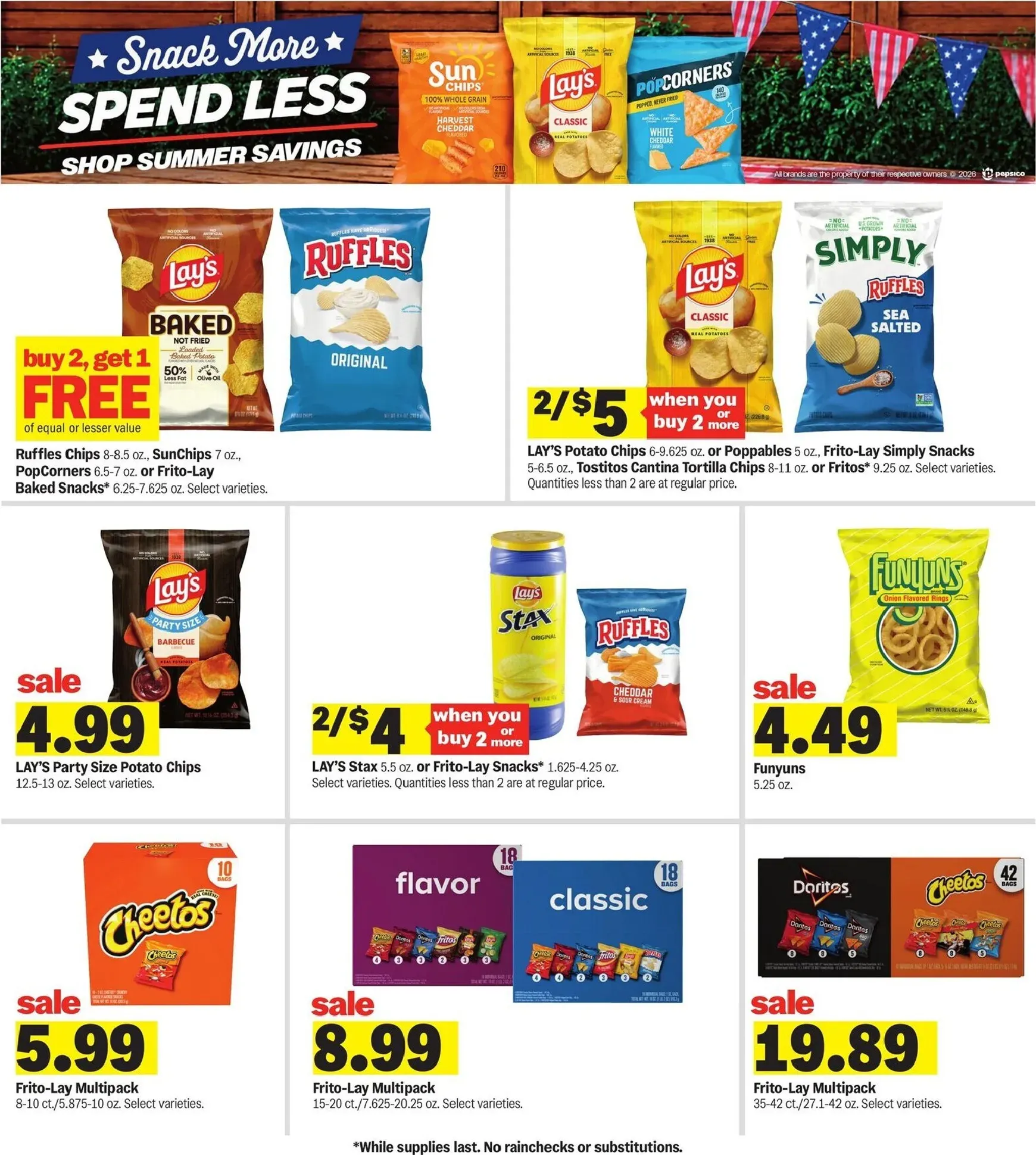 Weekly ad Meijer: Good Life Quality, Real Low Prices from August 19 to August 25 2026 - Page 30