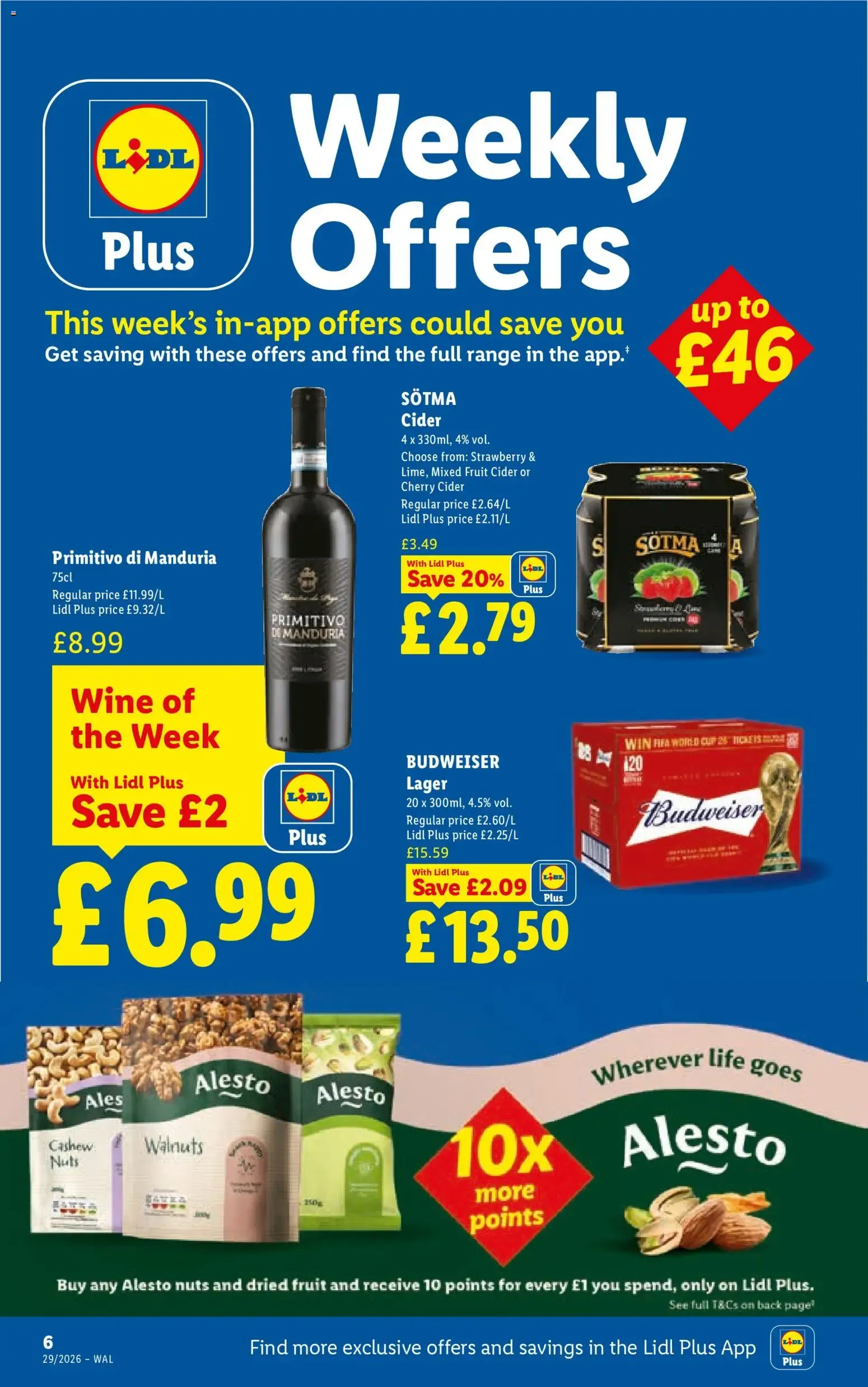 Lidl Weekly Offers - Snacks (Wales) from 16 July to 22 July 2026 - Catalogue Page 6