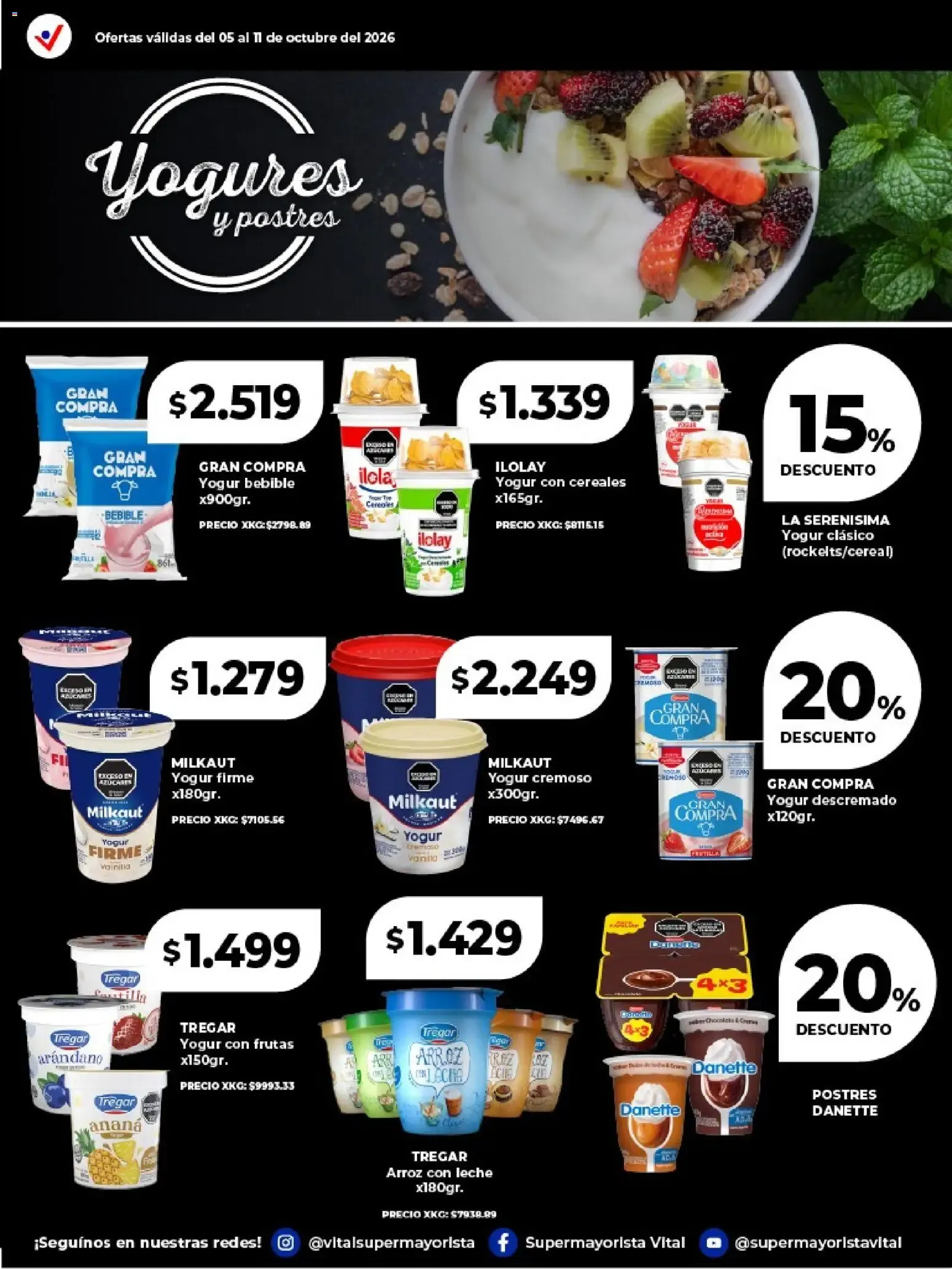 Ofertas de FRESCOS a la mesa 5 de octubre al 11 de octubre 2026 - Página 5 del catálogo
