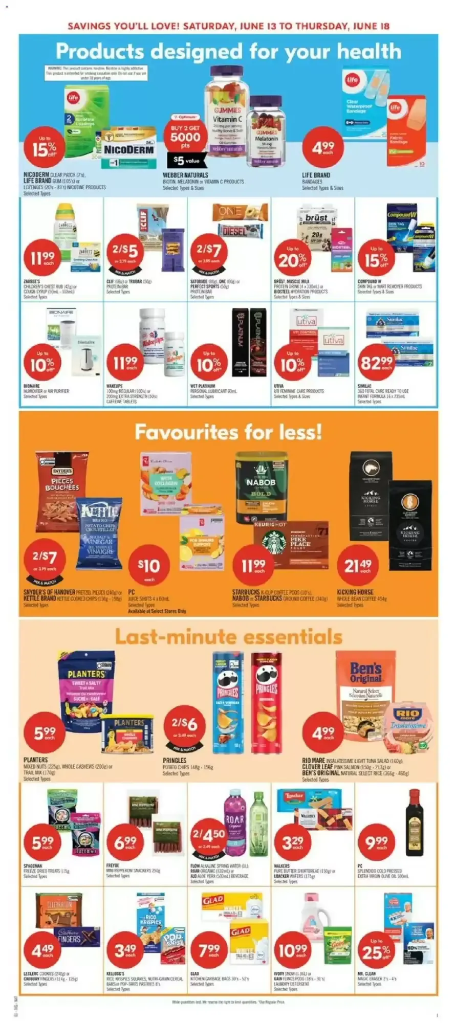 Shoppers Drug Mart flyer from June 12 to June 14 2026 - flyer page 13