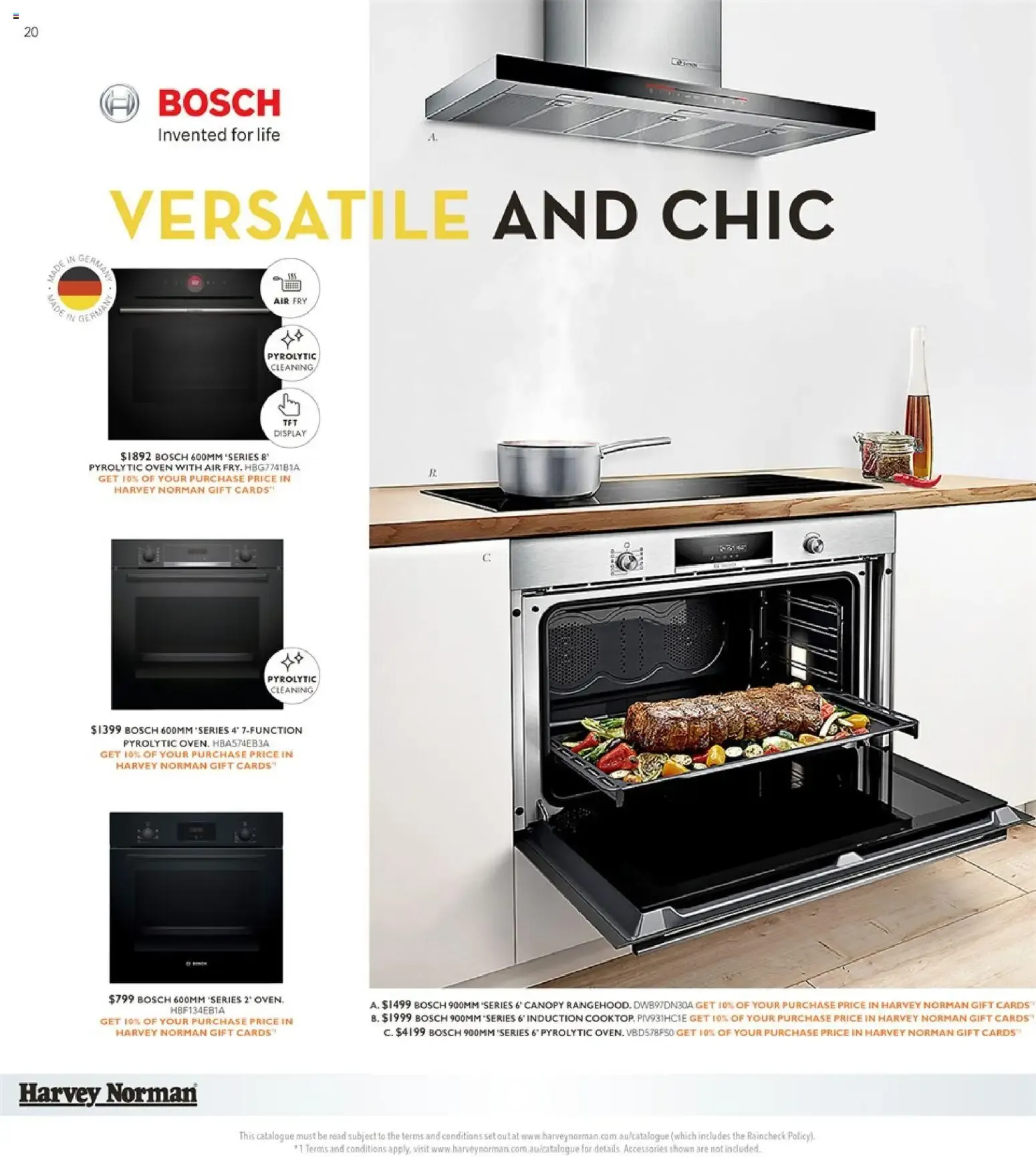 Harvey Norman Cooking: With the World's Best Brands - Catalogue valid from 12 October to 26 October 2026 - page 20