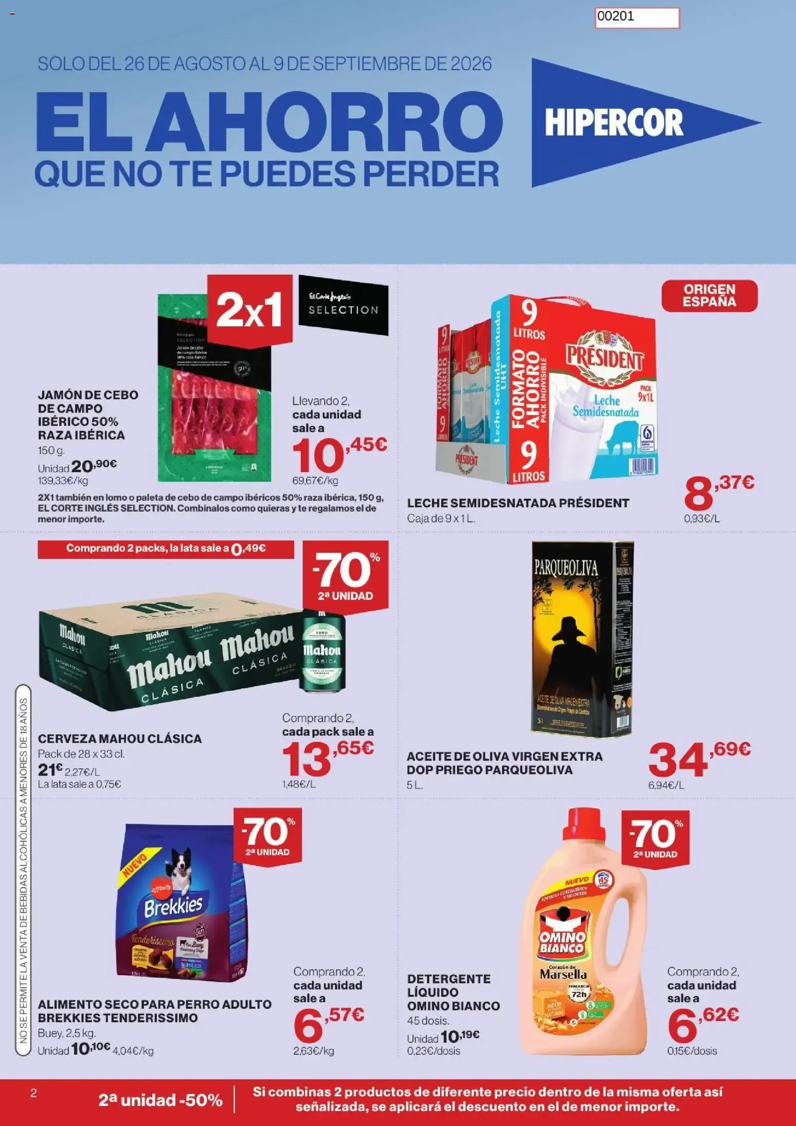 Catálogo de Hipercor: 3x2 en miles de productos para tu vuelta a casa 26 de agosto al 9 de septiembre 2026 - Página 2