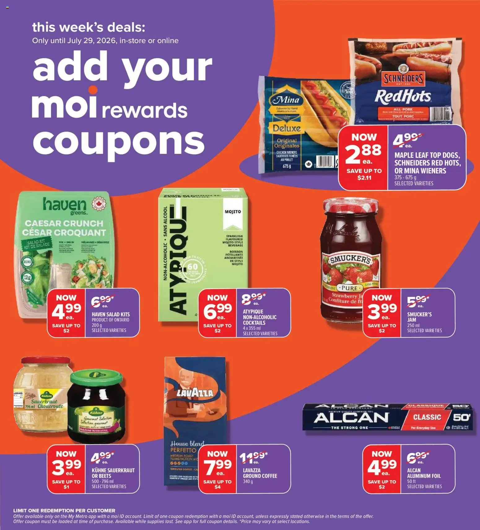 Metro MMMAZING! days from July 23 to July 29 2026 - flyer page 5