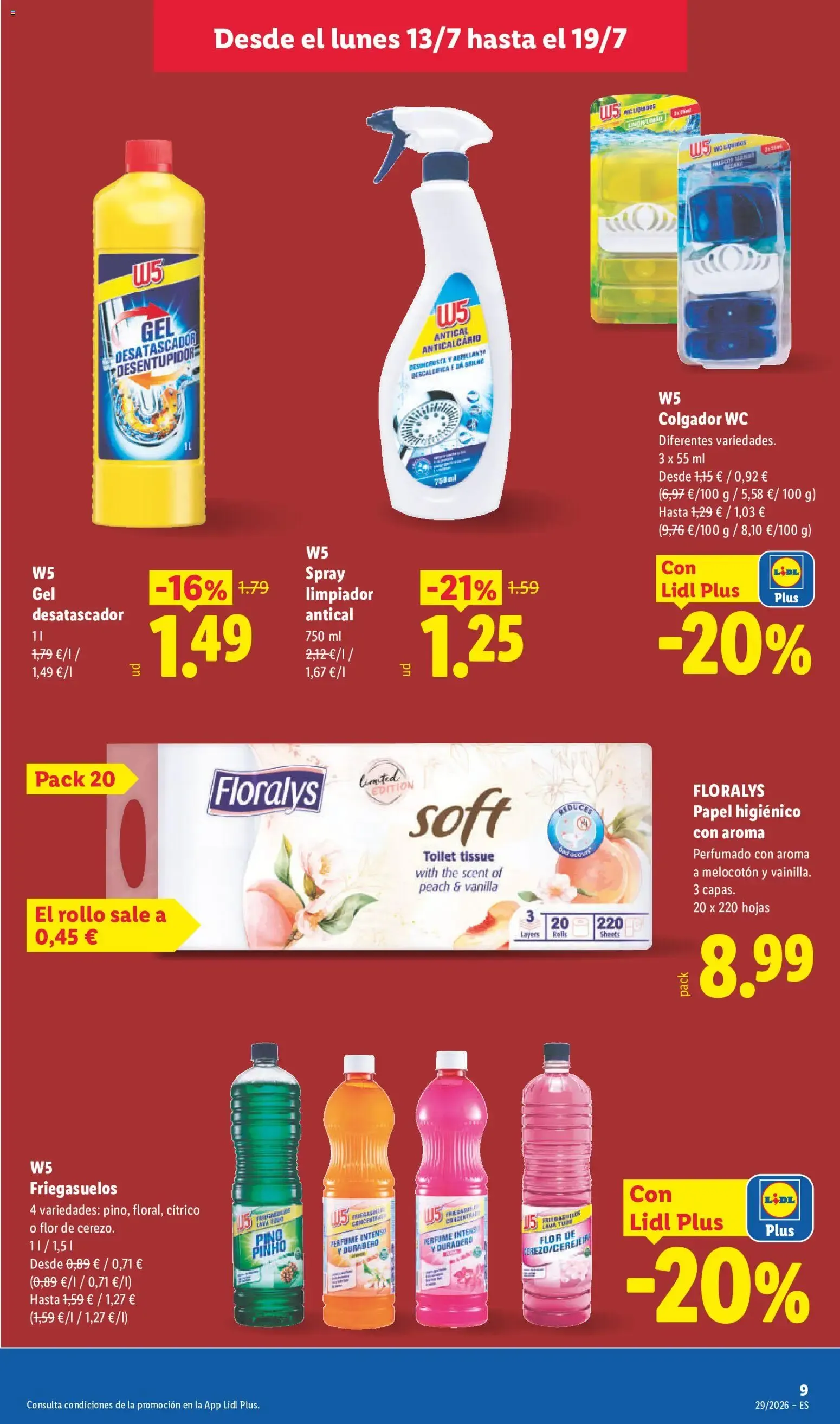 Catálogo de Lidl folleto del 13/07/2026 | Ofertas 13 de julio al 19 de julio 2026 - Página 25