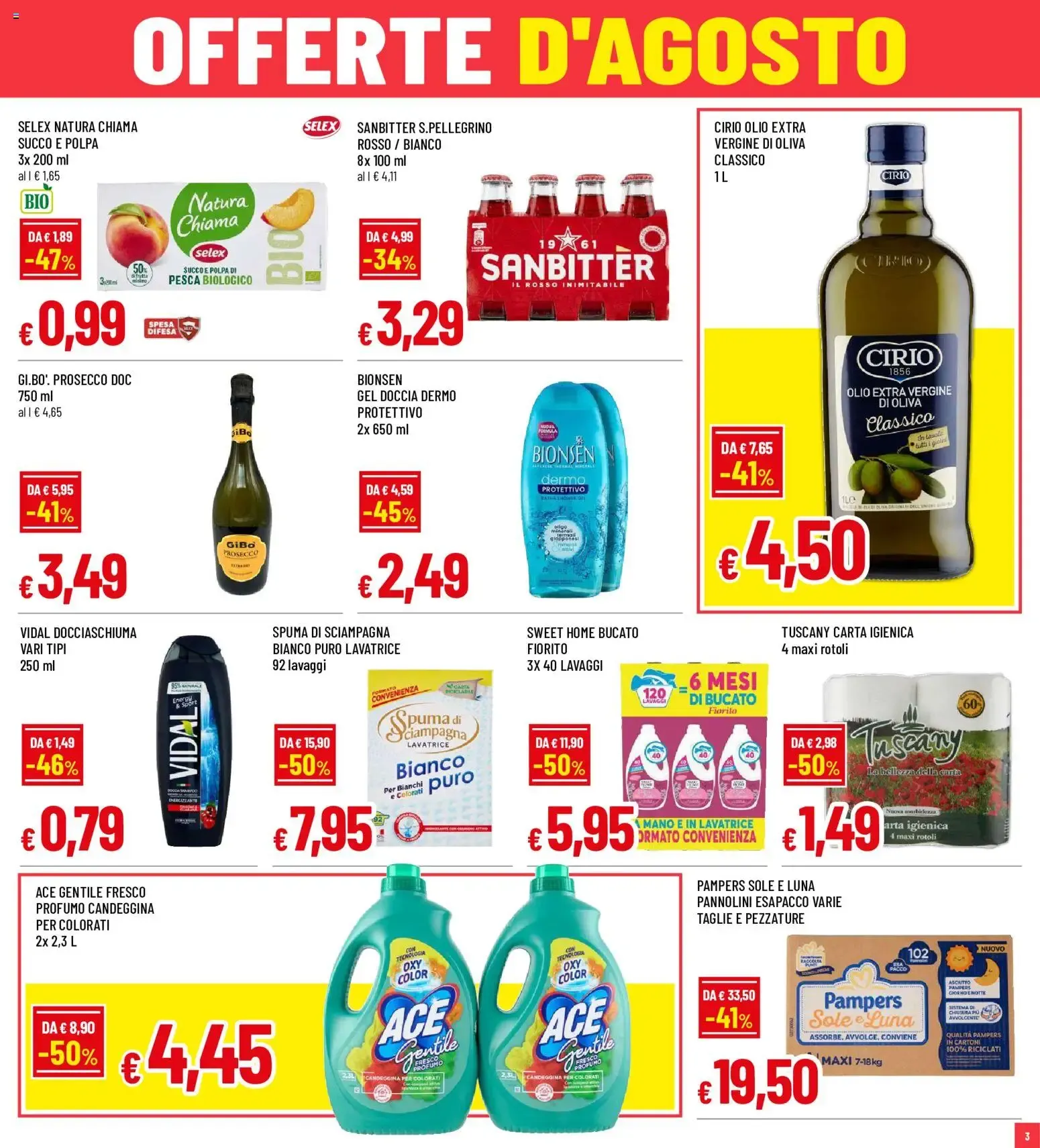 Famila: Offerte d'Agosto da 10 agosto a 19 agosto di 2026 - Pagina del volantino 3